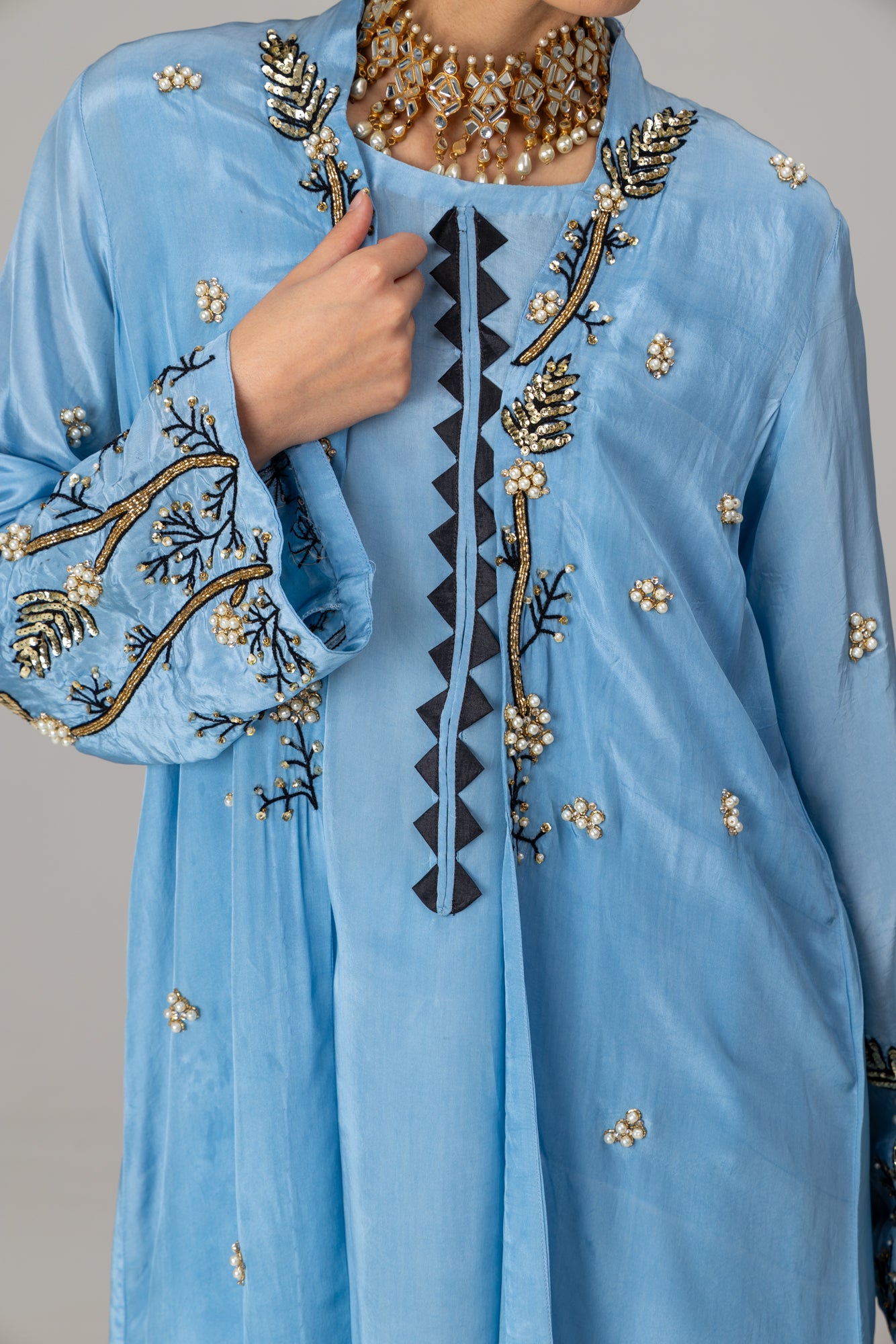 Blue Laddy Jacket Suit