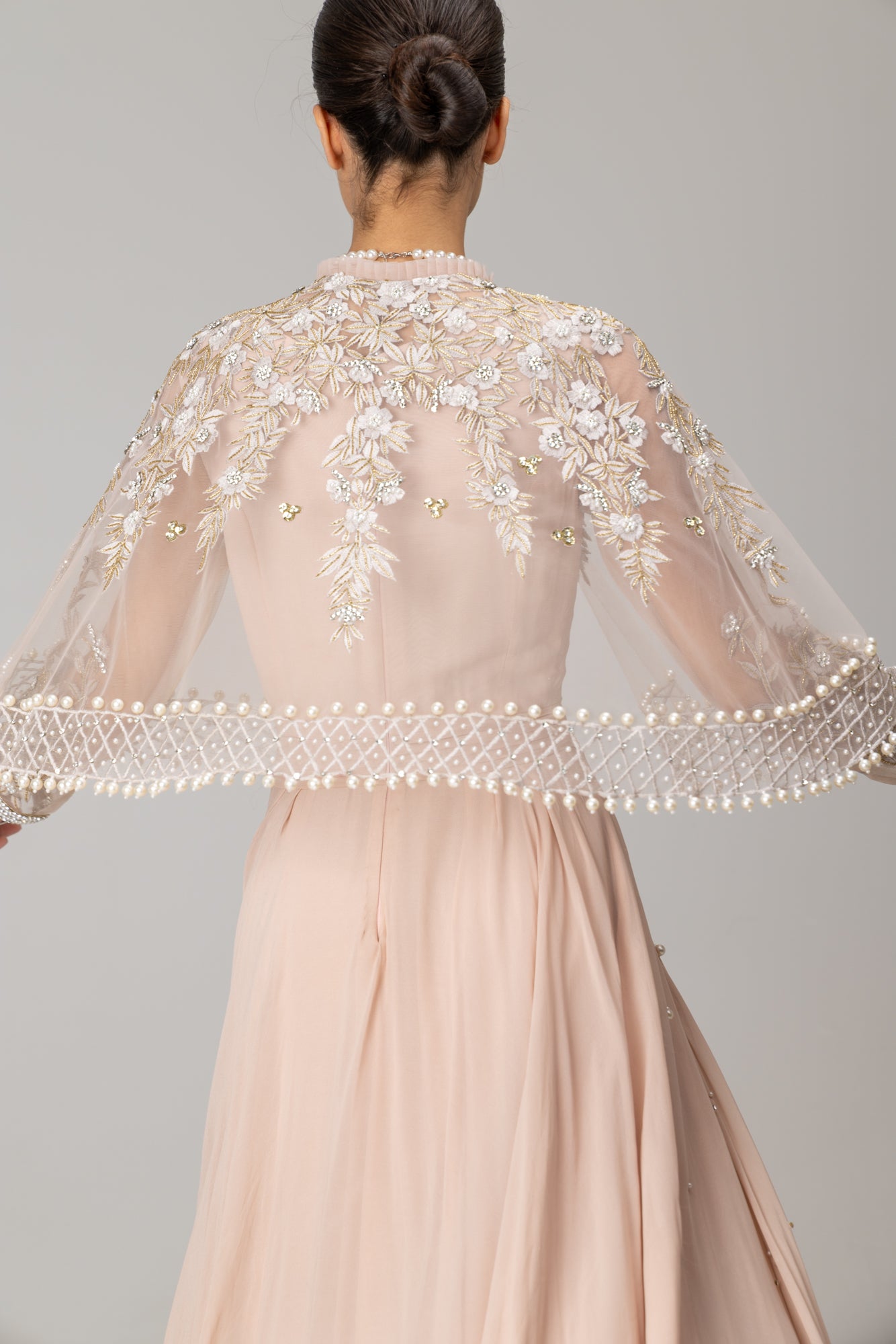 Pink Annie Cape Suit