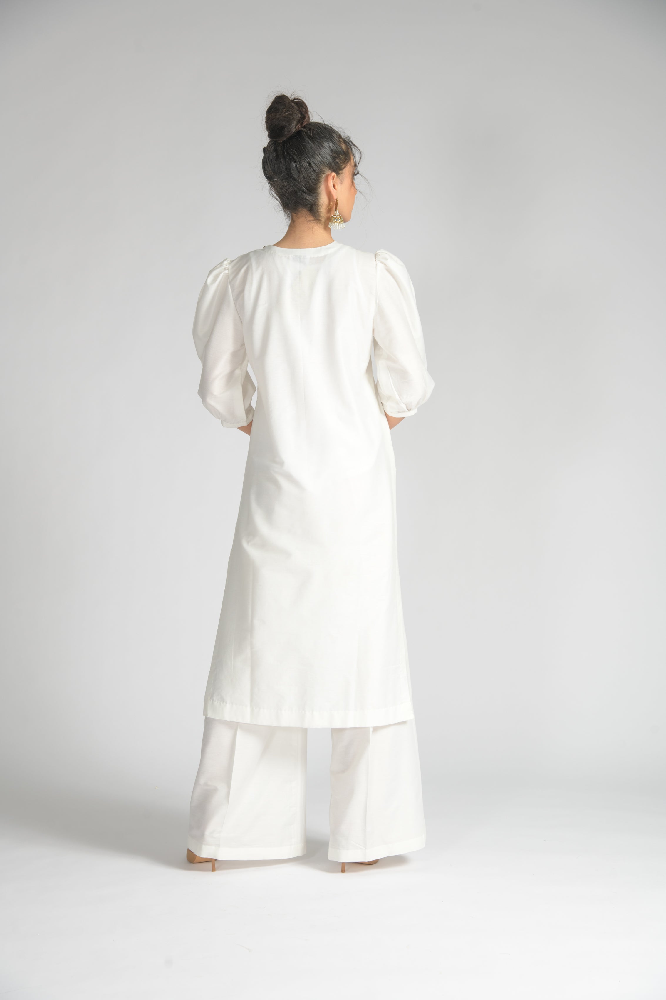 Palm Leaf Long Tunic