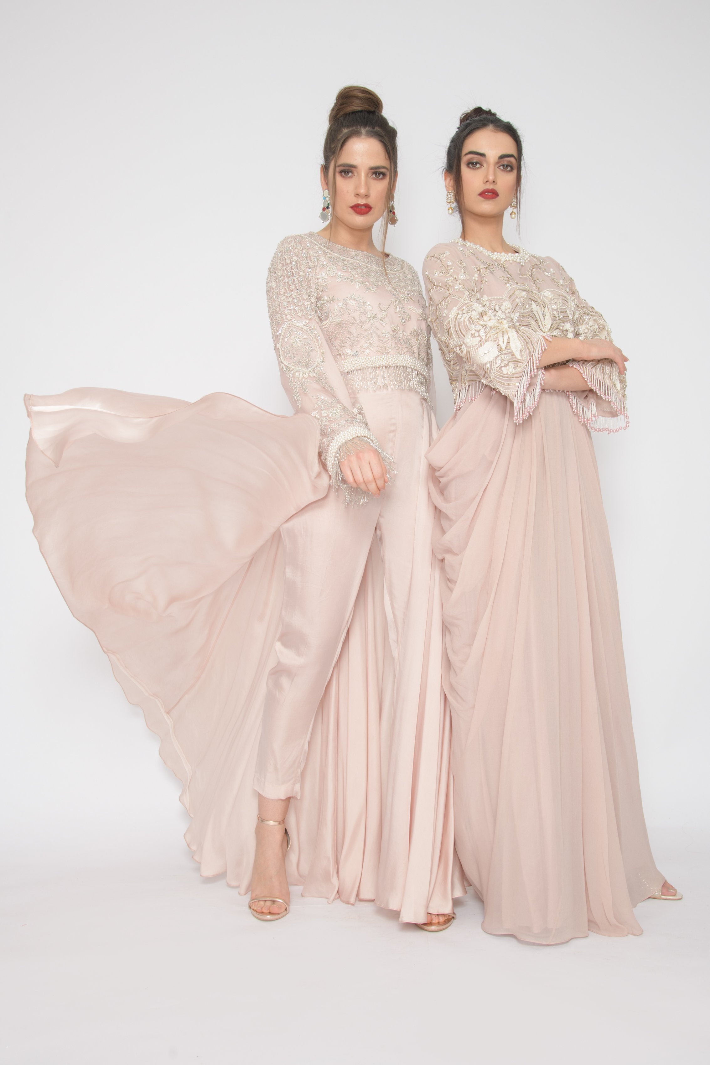 Maheen Draped Suit