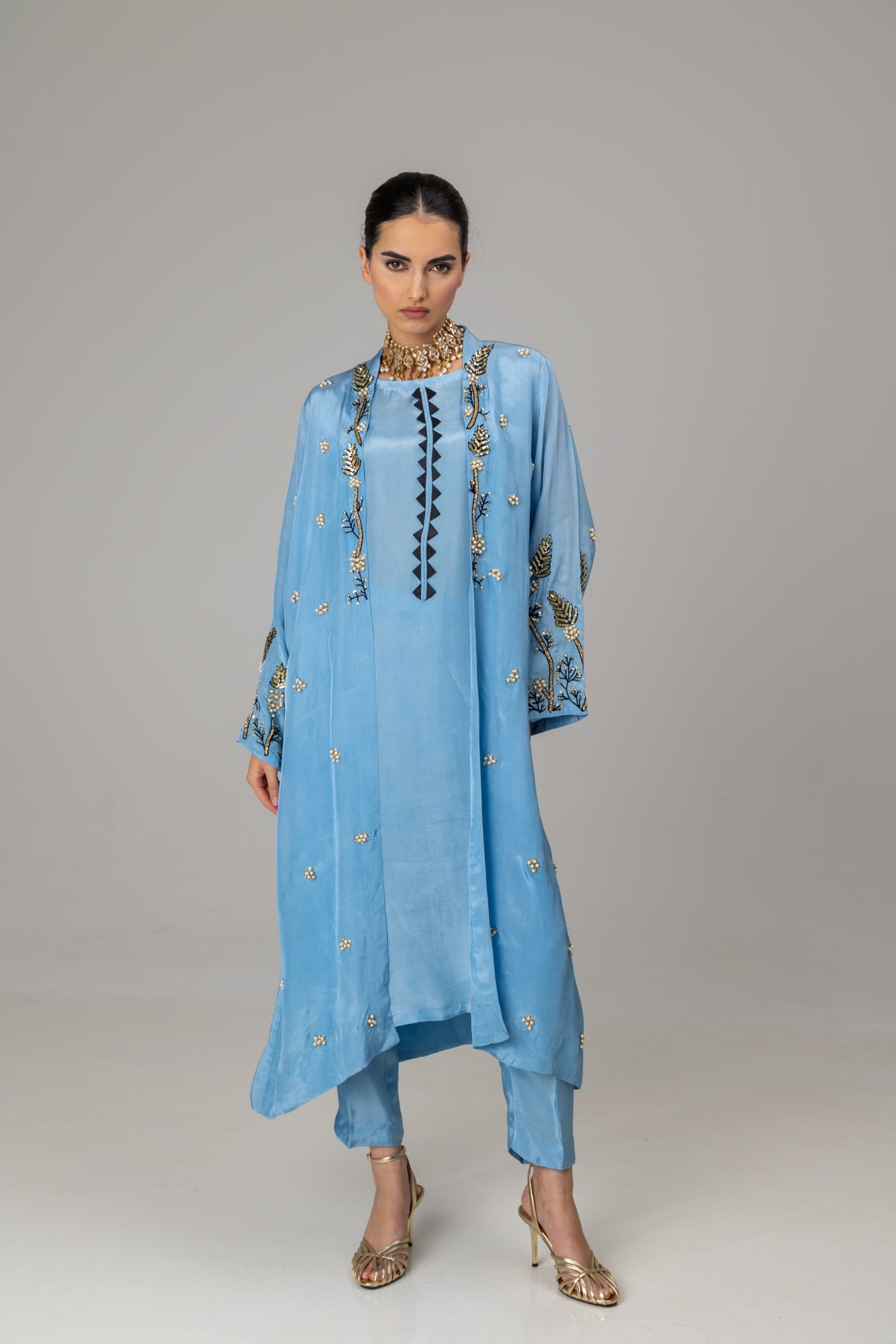 Blue Laddy Jacket Suit