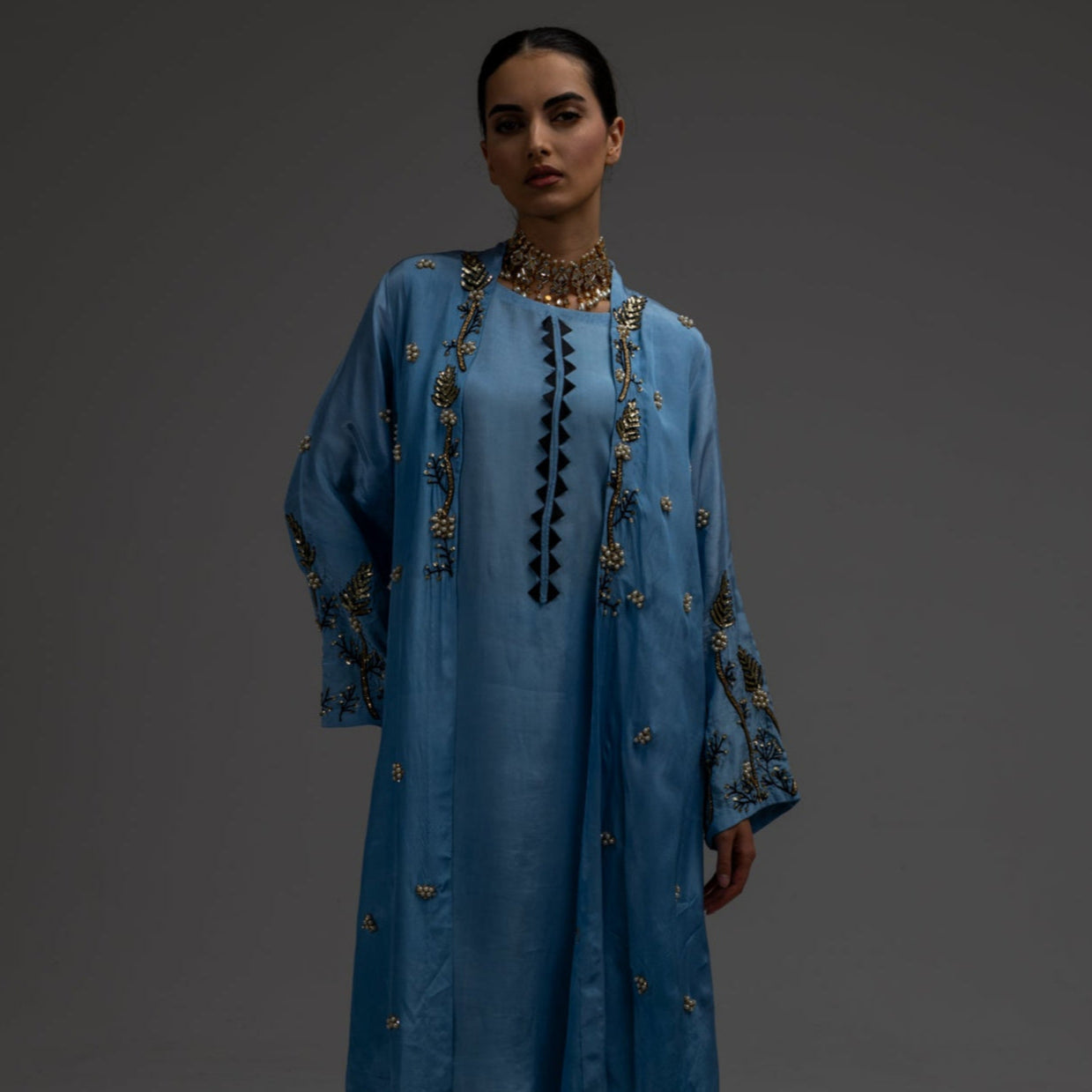Blue Laddy Coat Suit