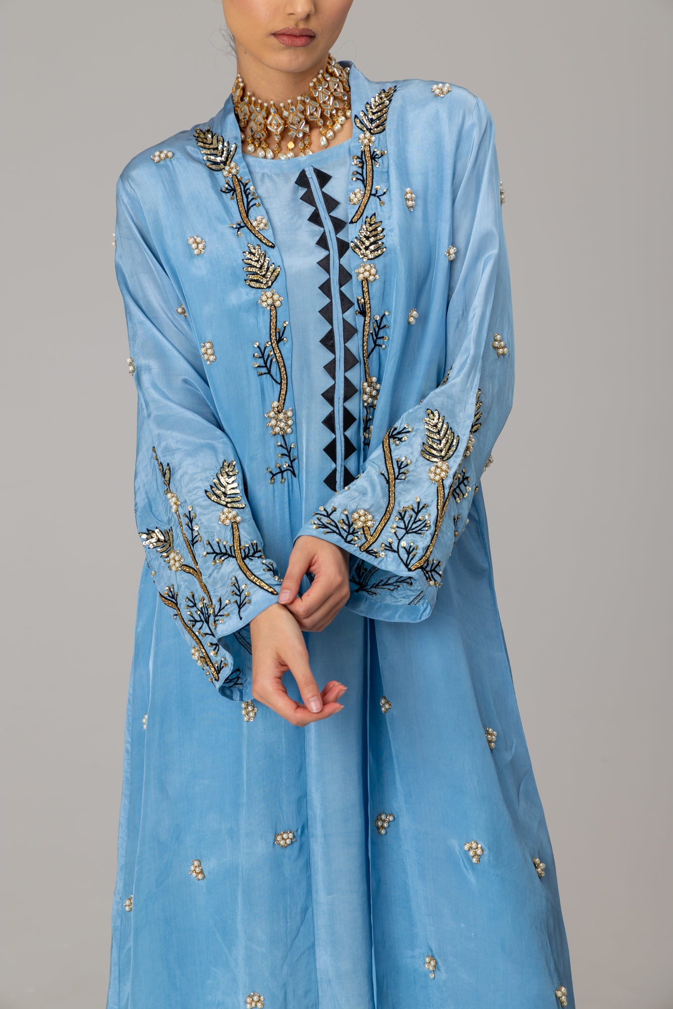 Blue Laddy Coat Suit
