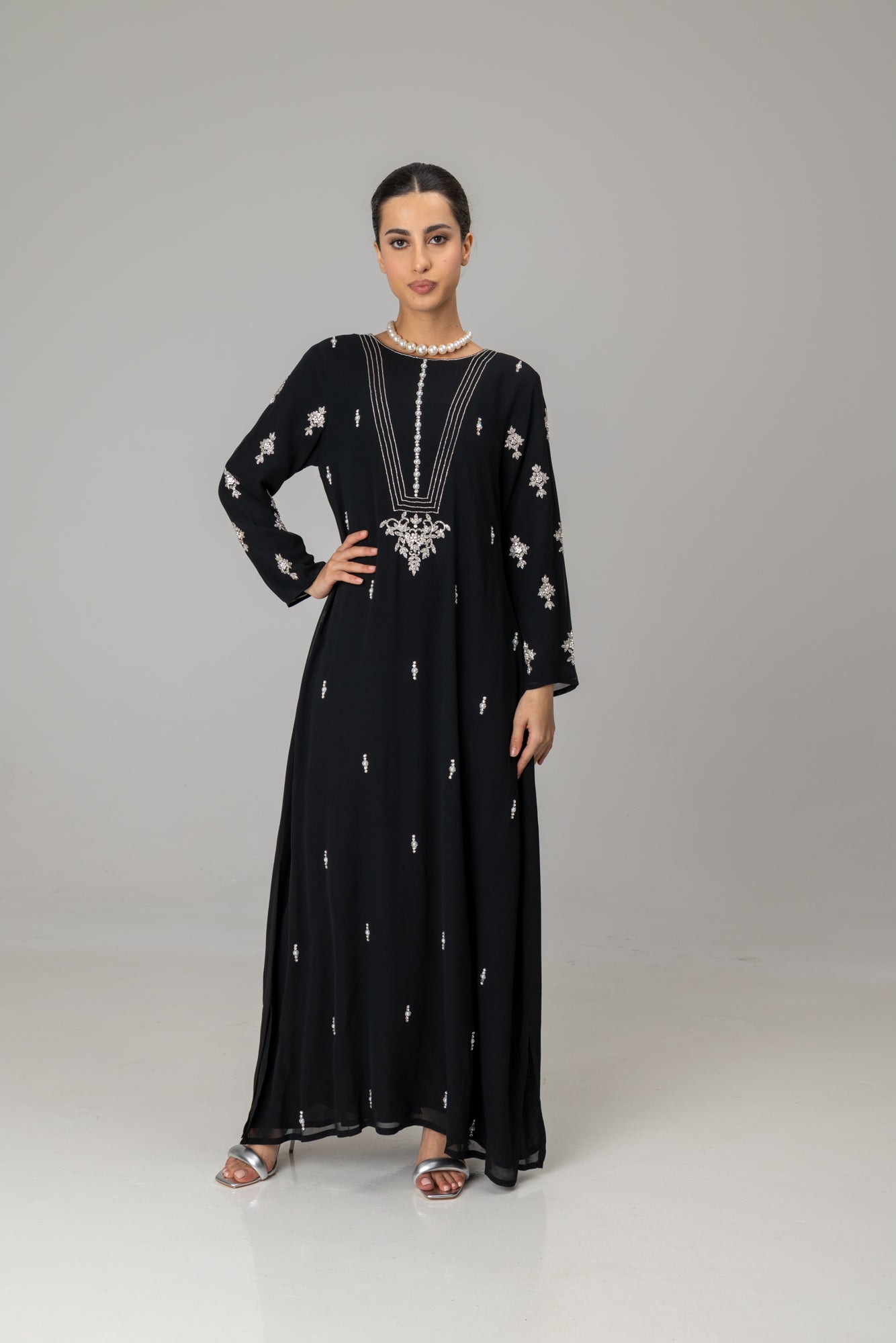 Black Salima Maxi Dress