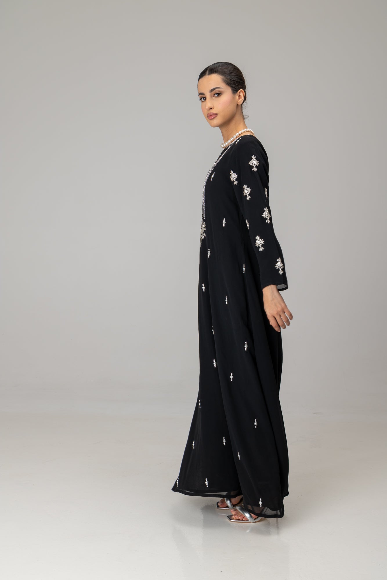 Black Salima Maxi Dress