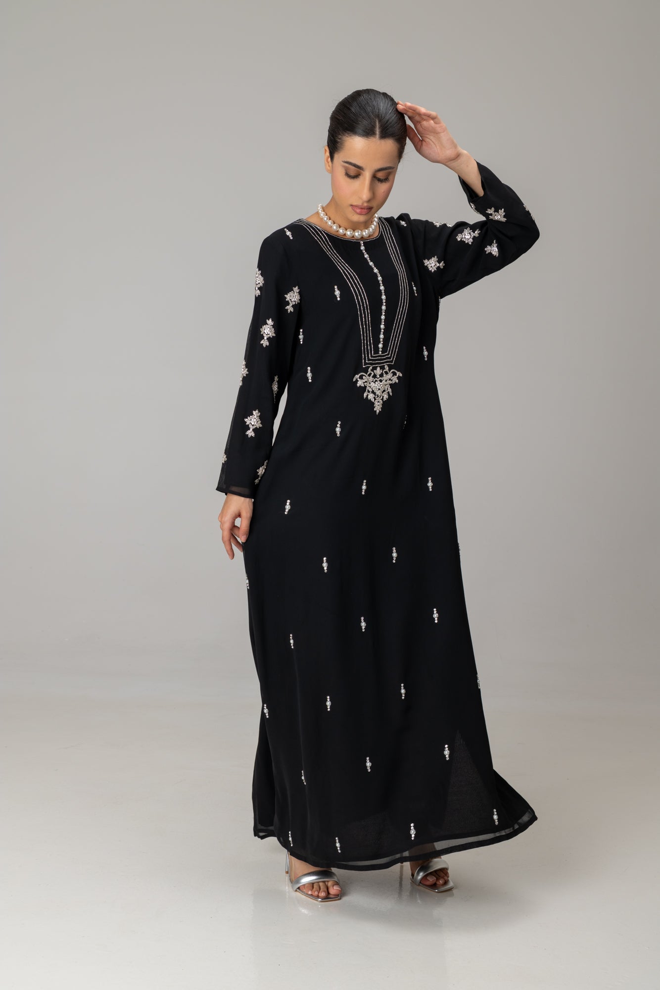 Black Salima Maxi Dress