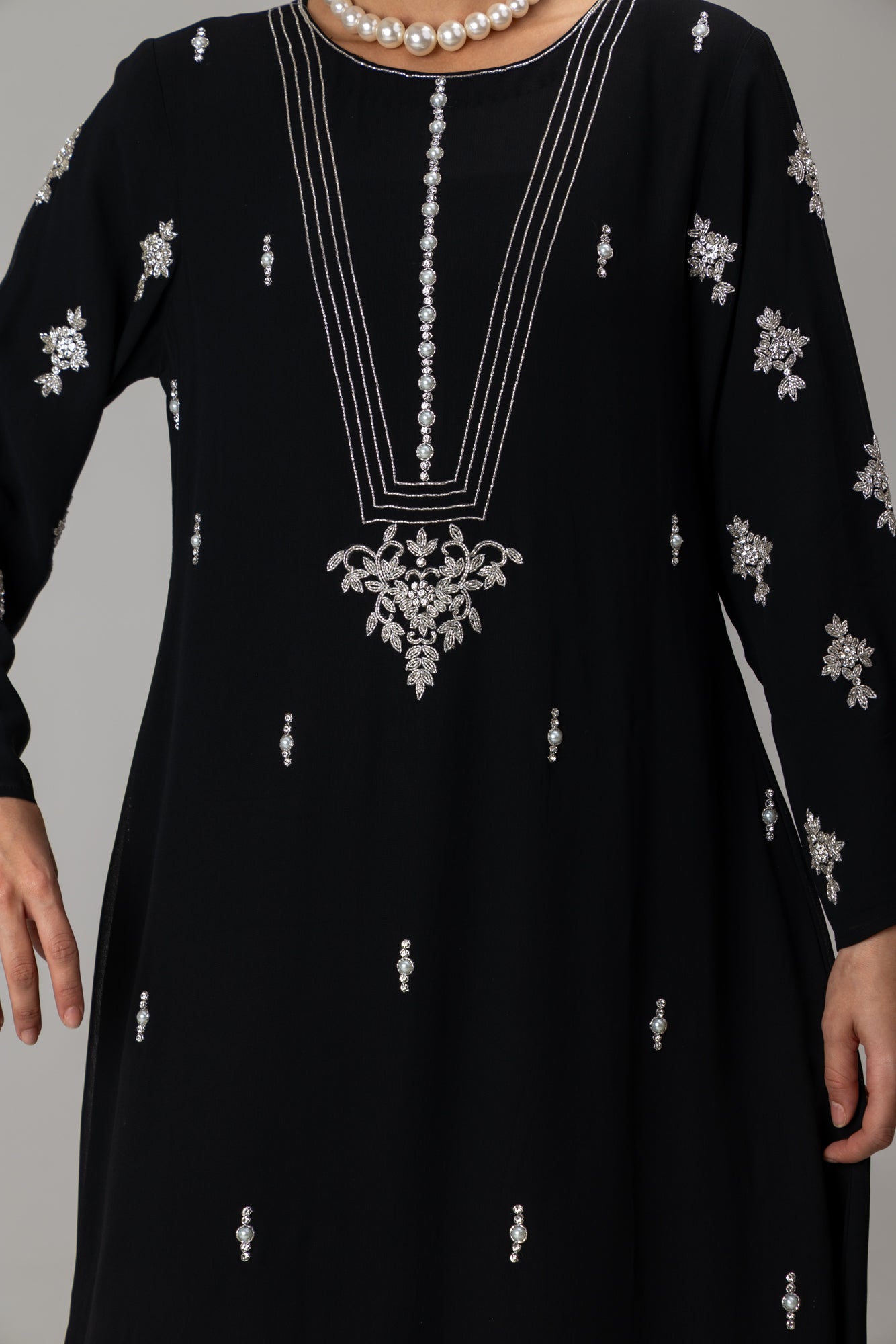 Black Salima Maxi Dress