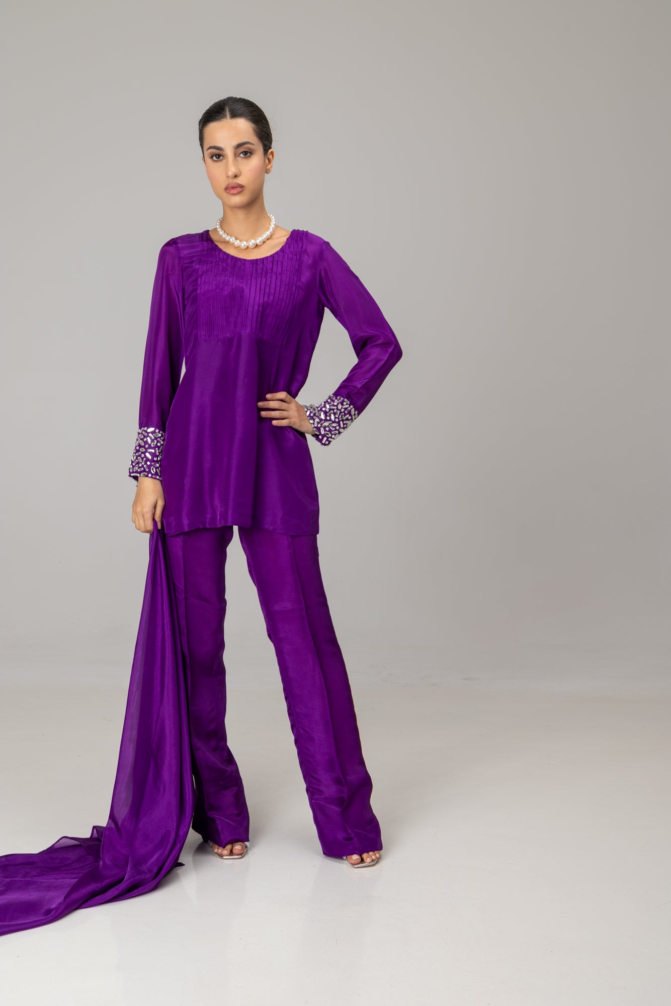 Purple Zoe Suit