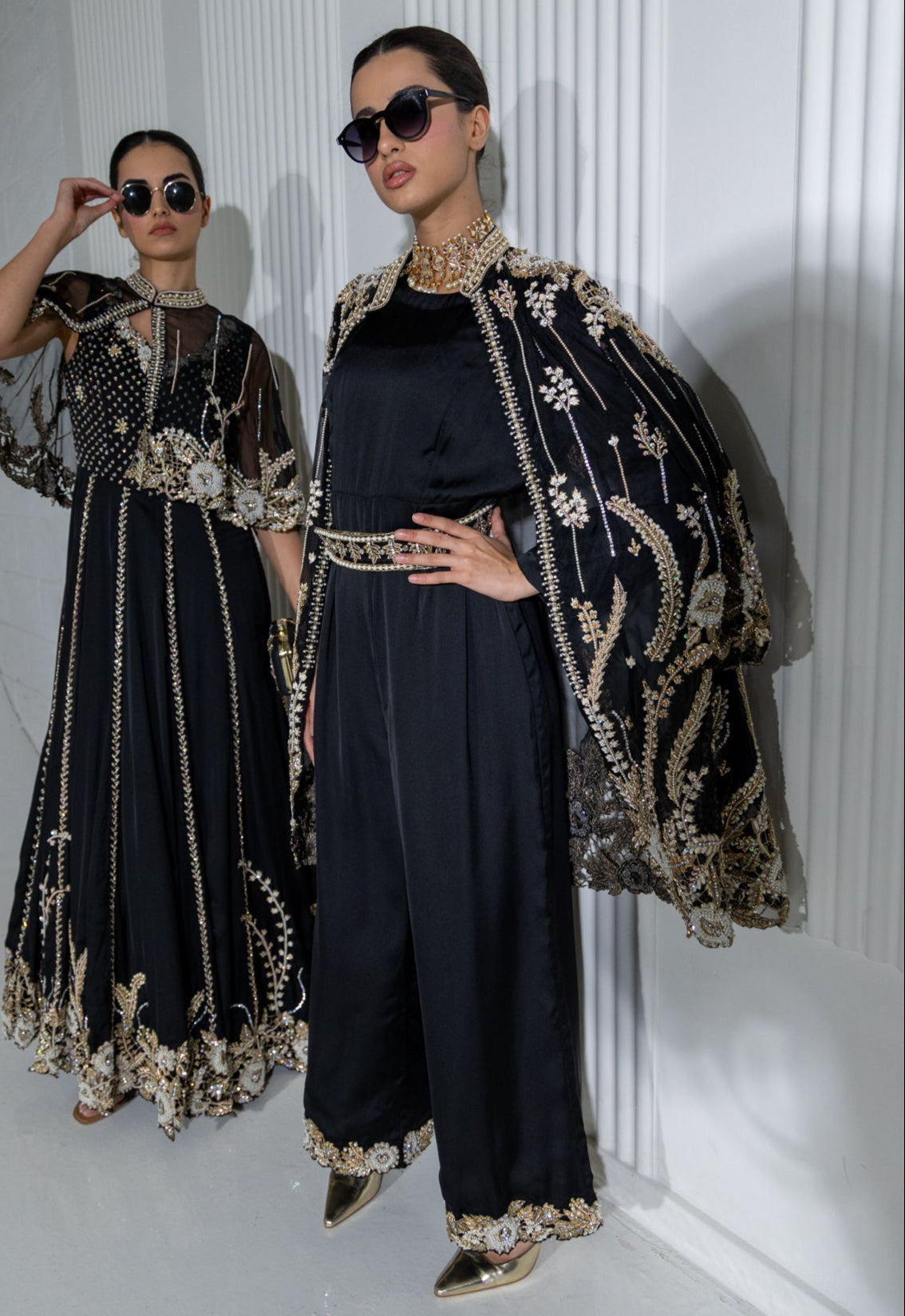 Enid Jumpsuit and Coat