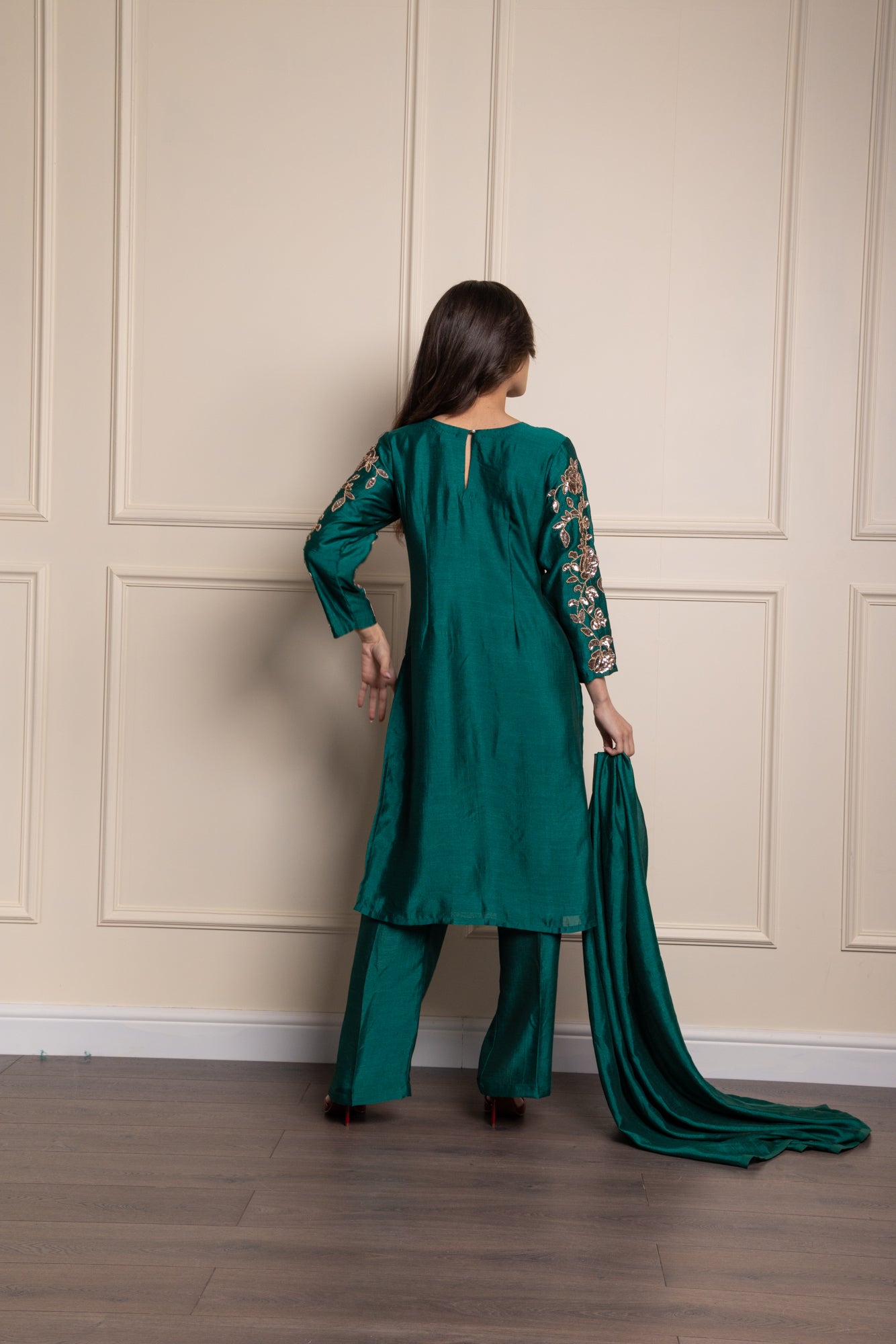 Emerald Rose Suit