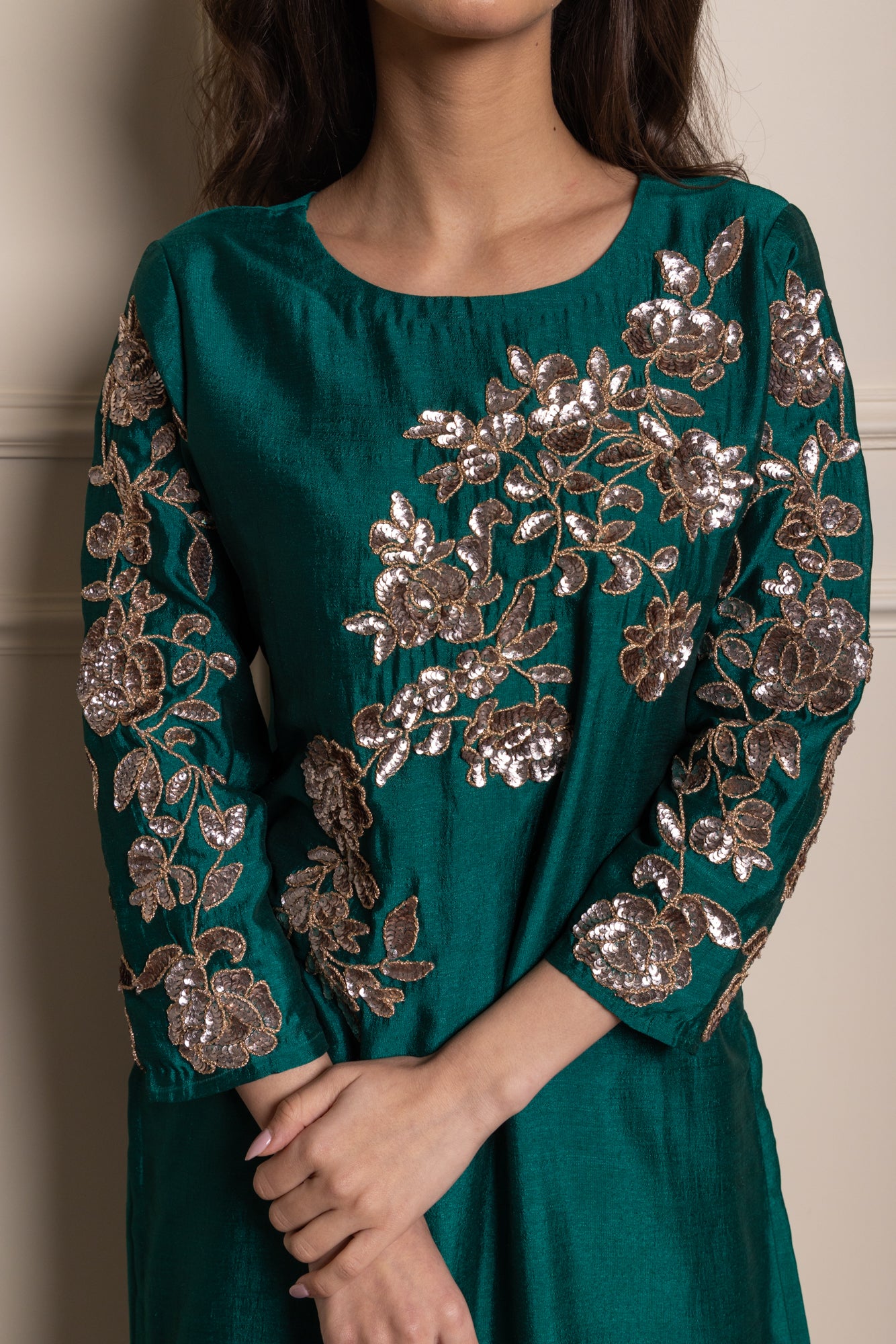 Emerald Rose Suit