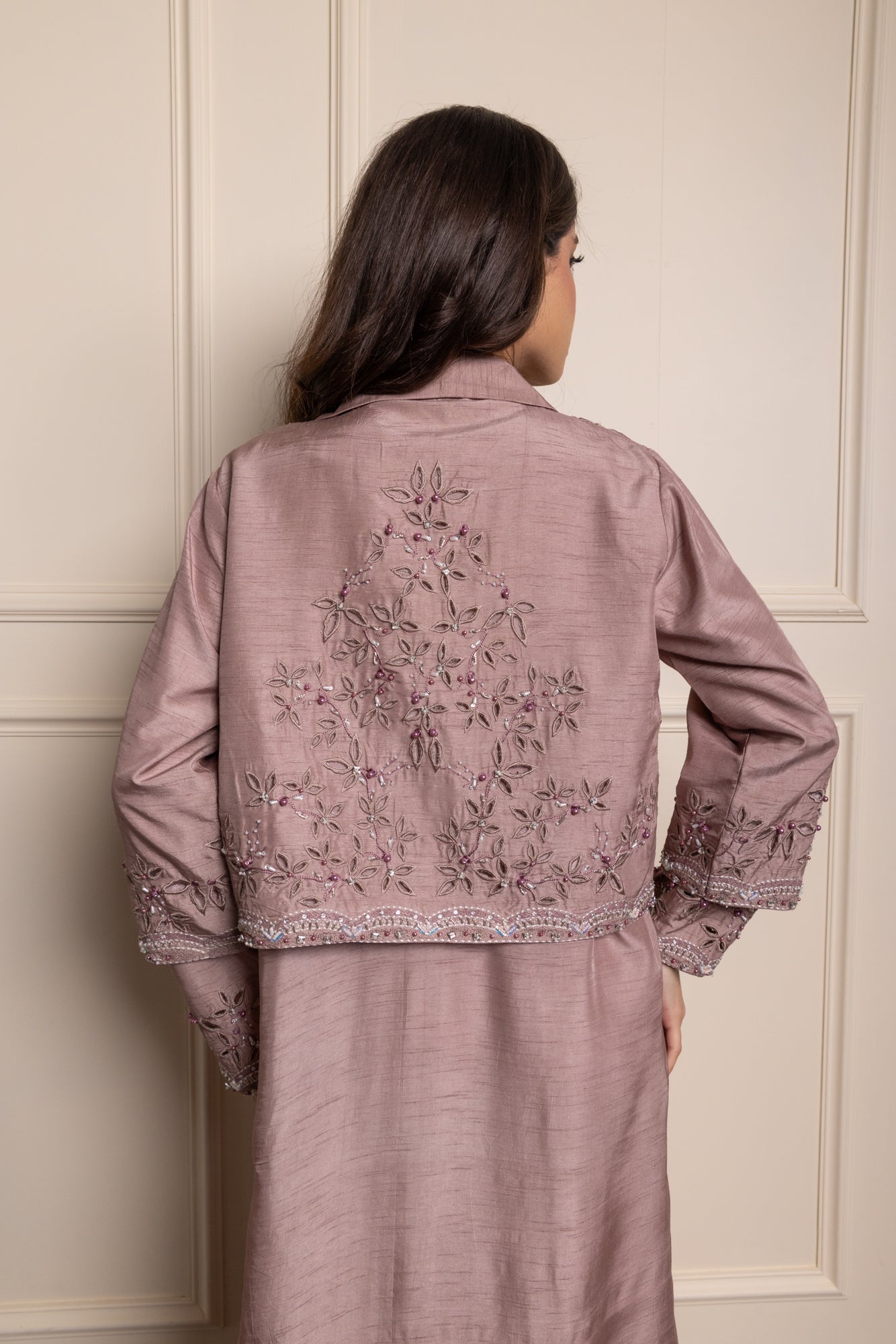 Short Petal Jacket Suit