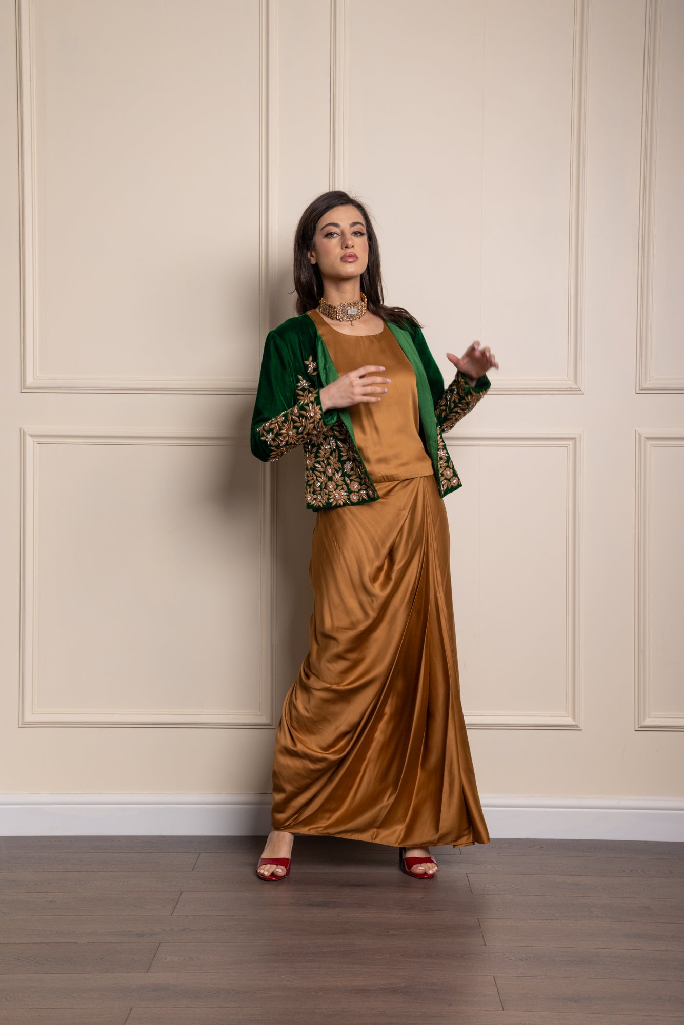 Emerald Samiya Jacket Suit