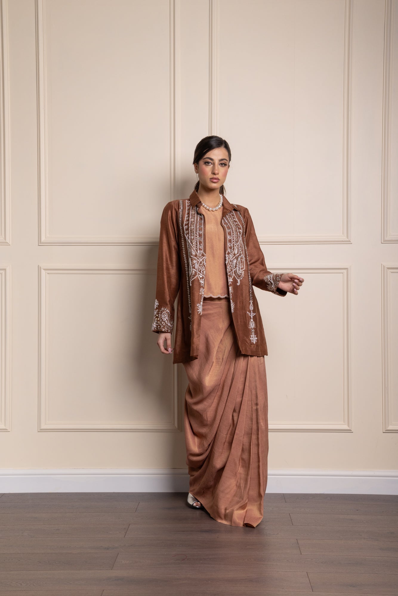 Silvia Drape Suit