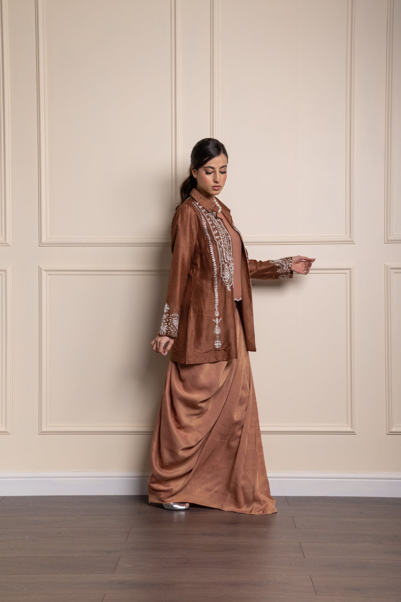 Silvia Drape Suit