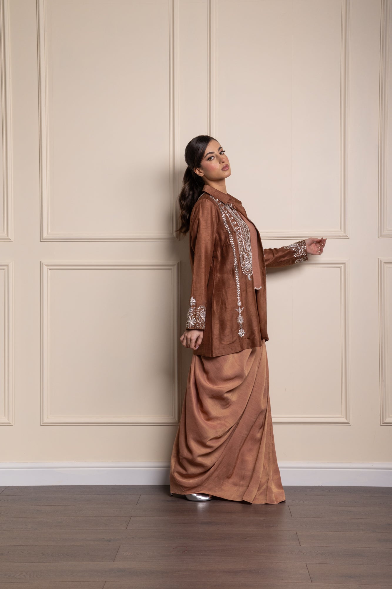 Silvia Drape Suit