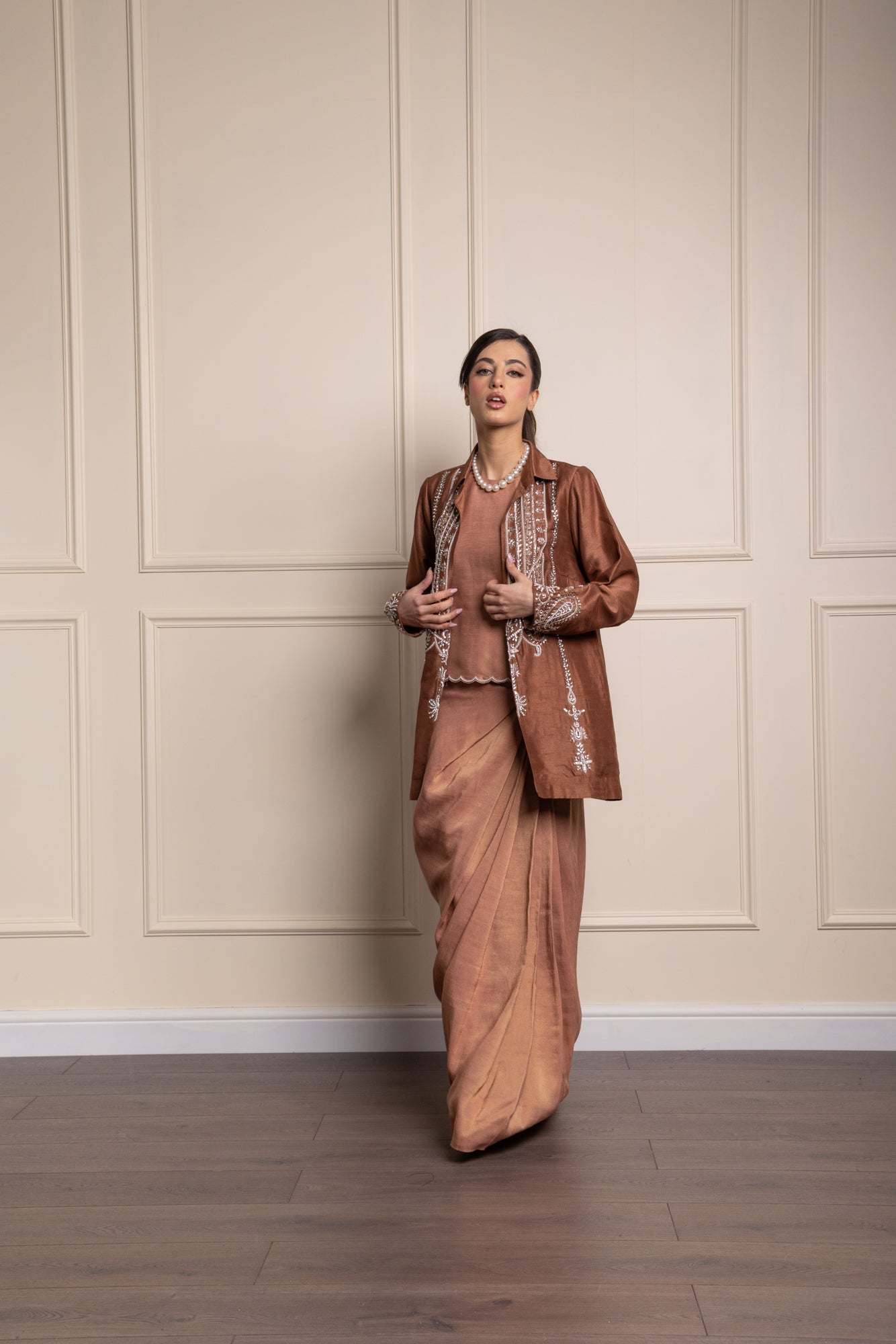 Silvia Drape Suit