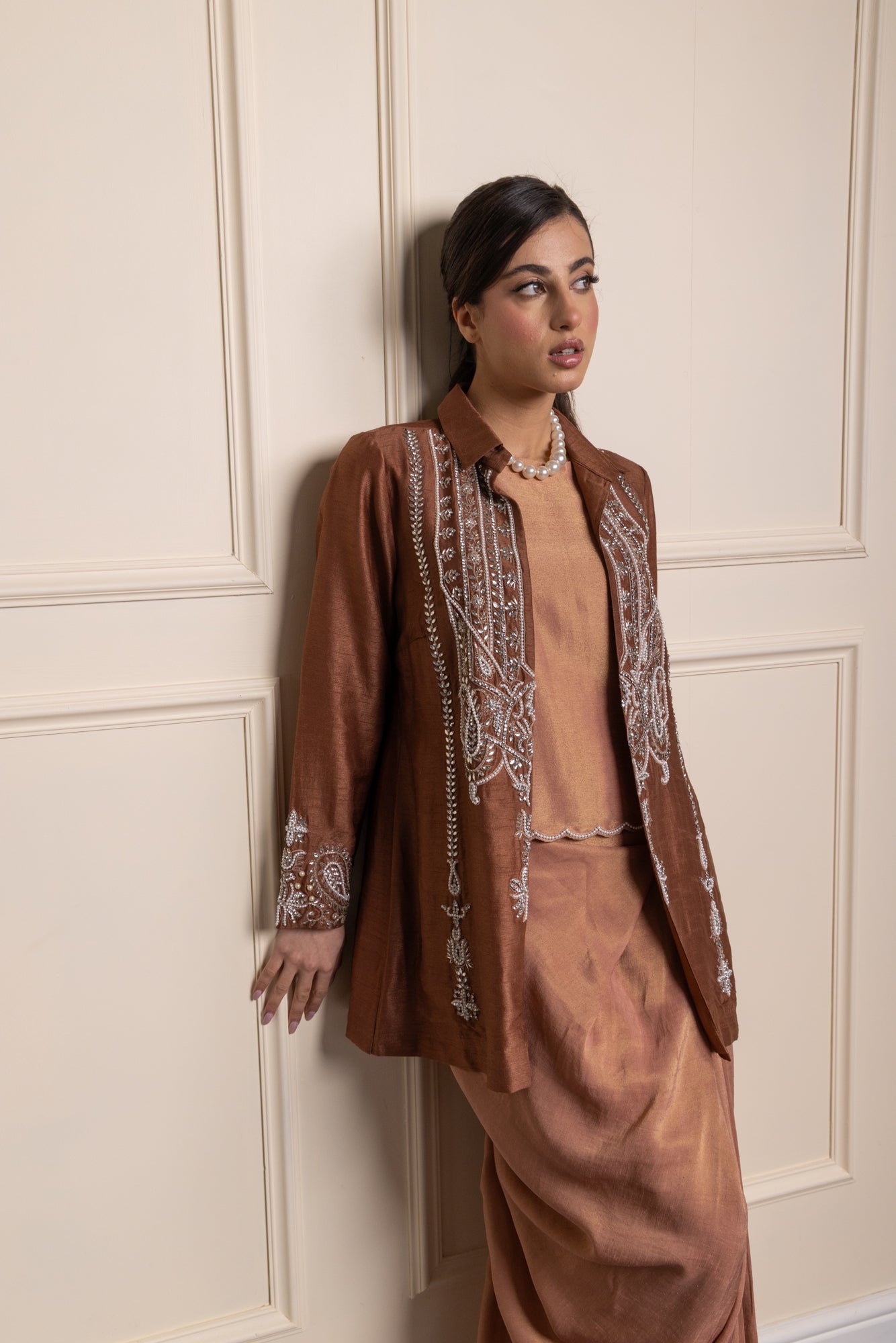 Silvia Drape Suit