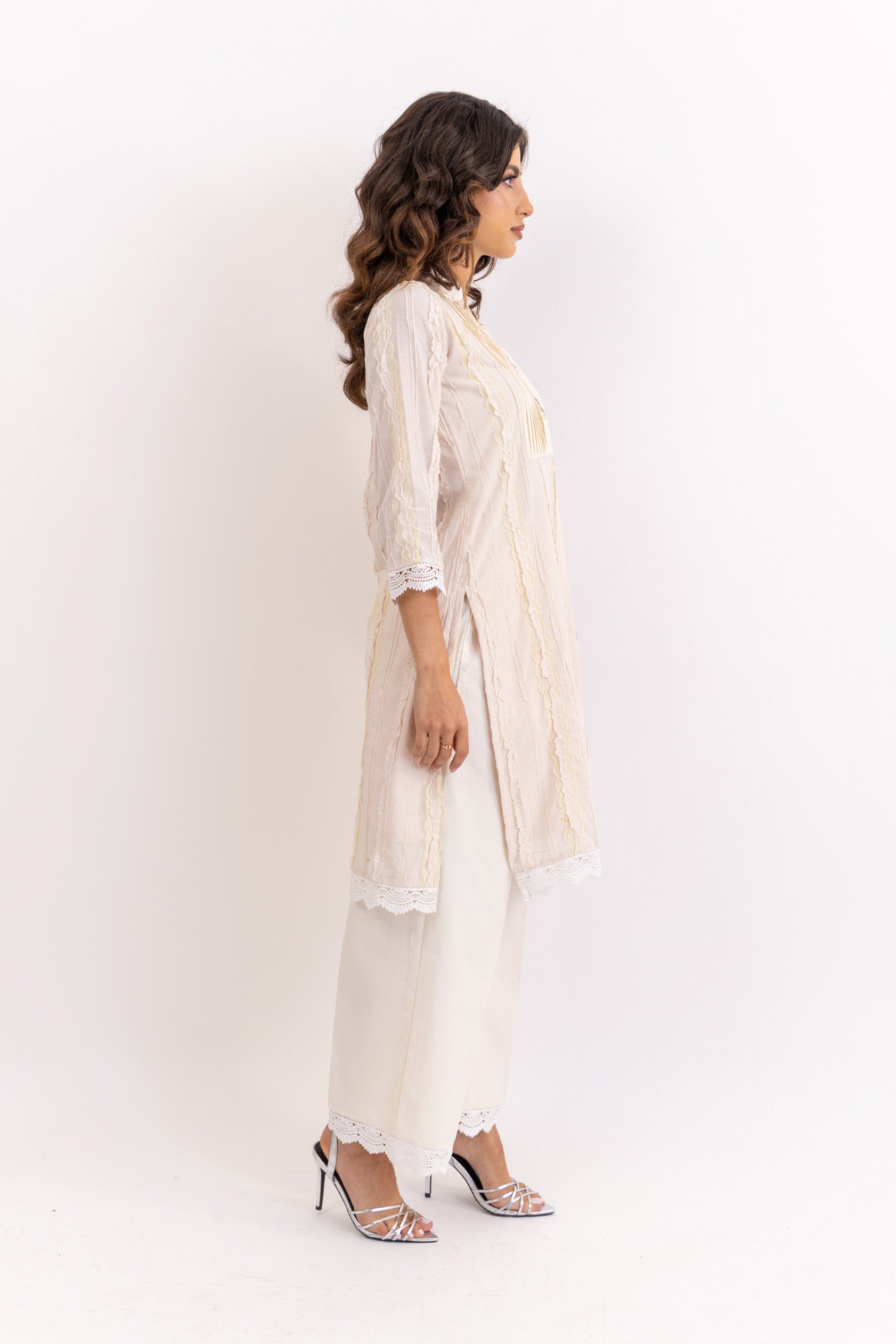 Pintuck Kurta
