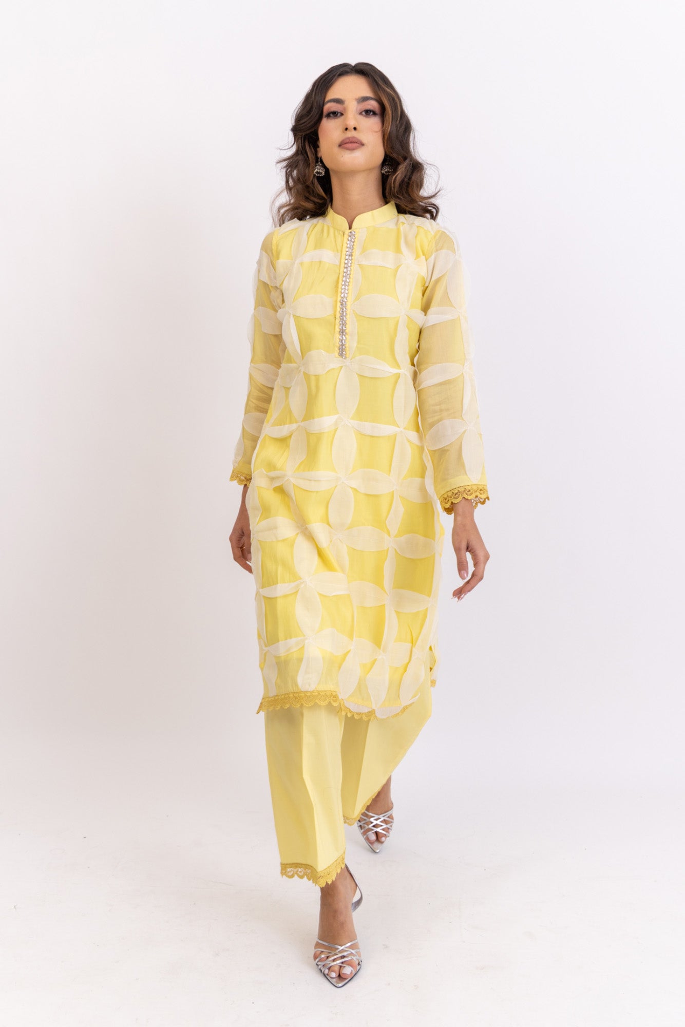 Yellow Flower Suit