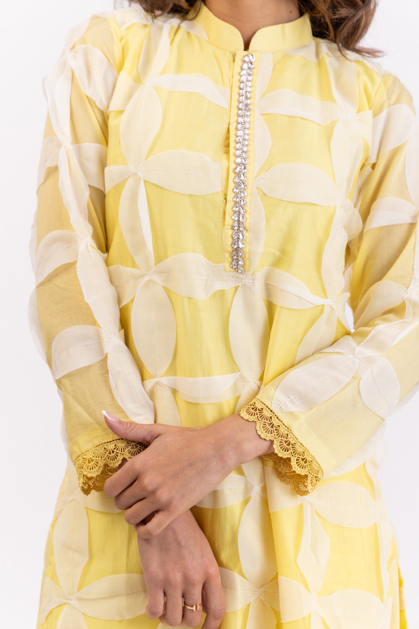 Yellow Flower Suit