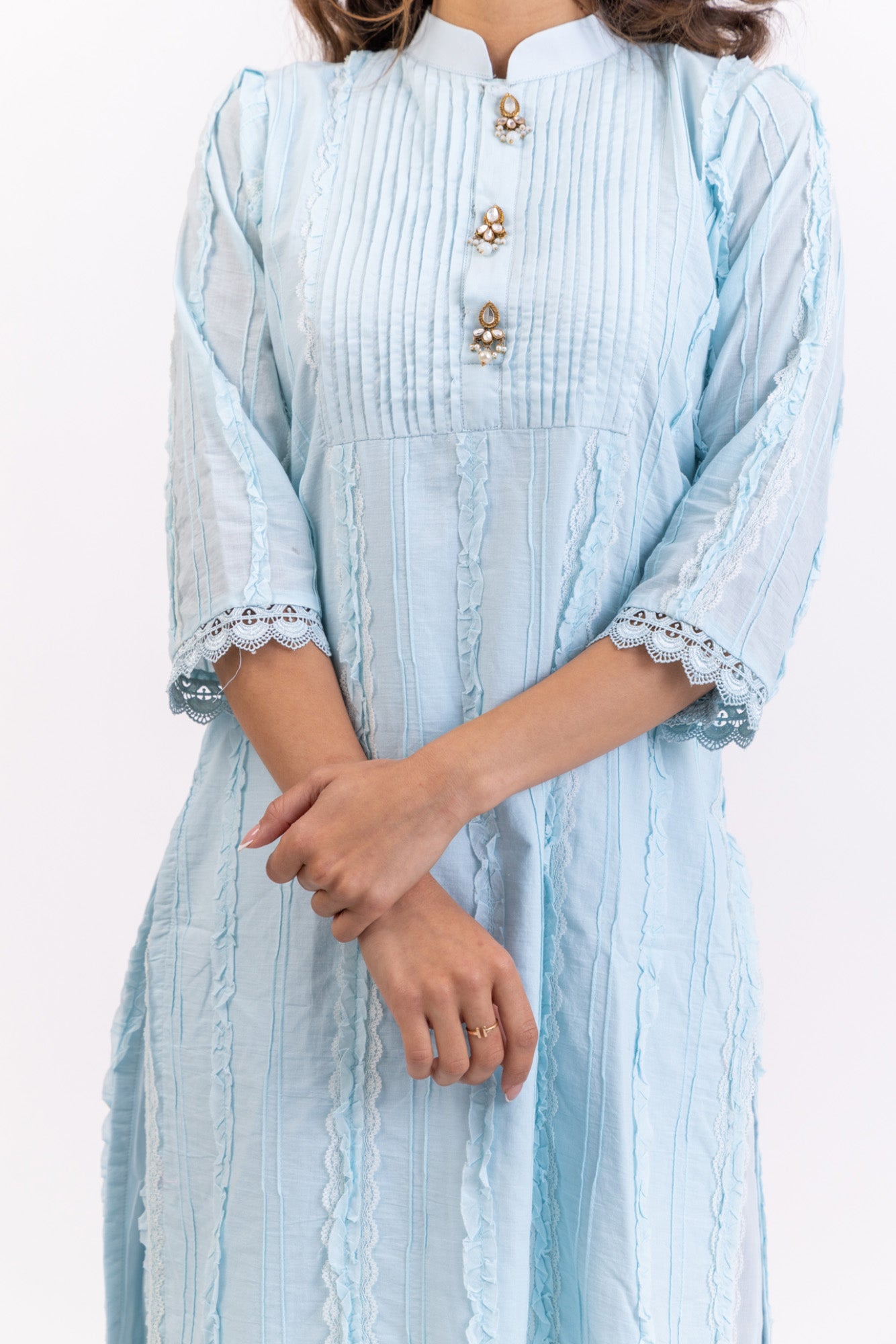 Pintuck Kurta