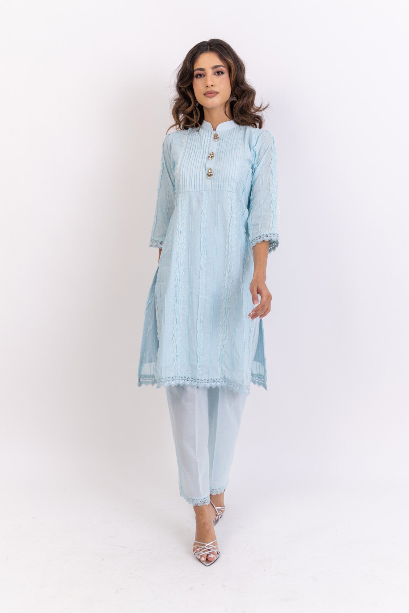 Pintuck Kurta