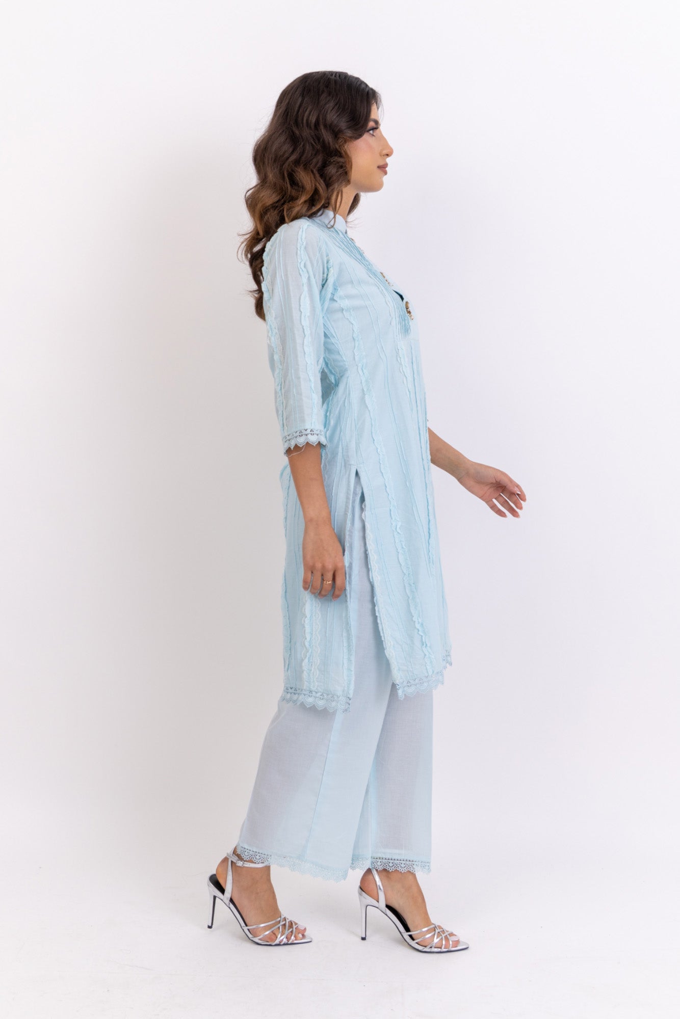 Pintuck Kurta