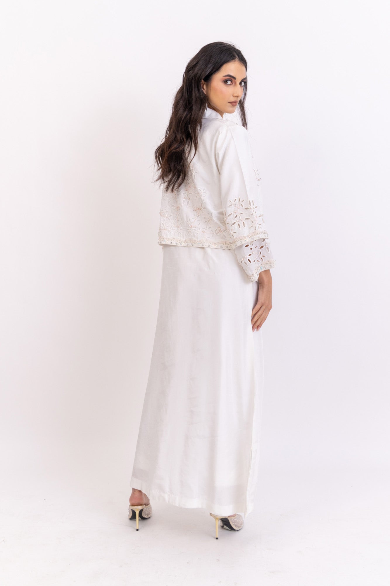 Short Petal Jacket Suit