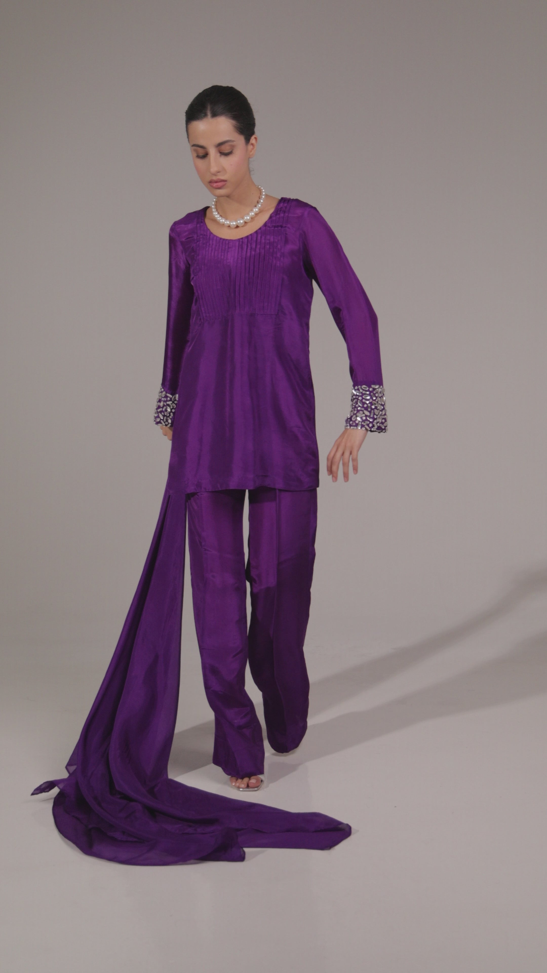 Purple Zoe Suit