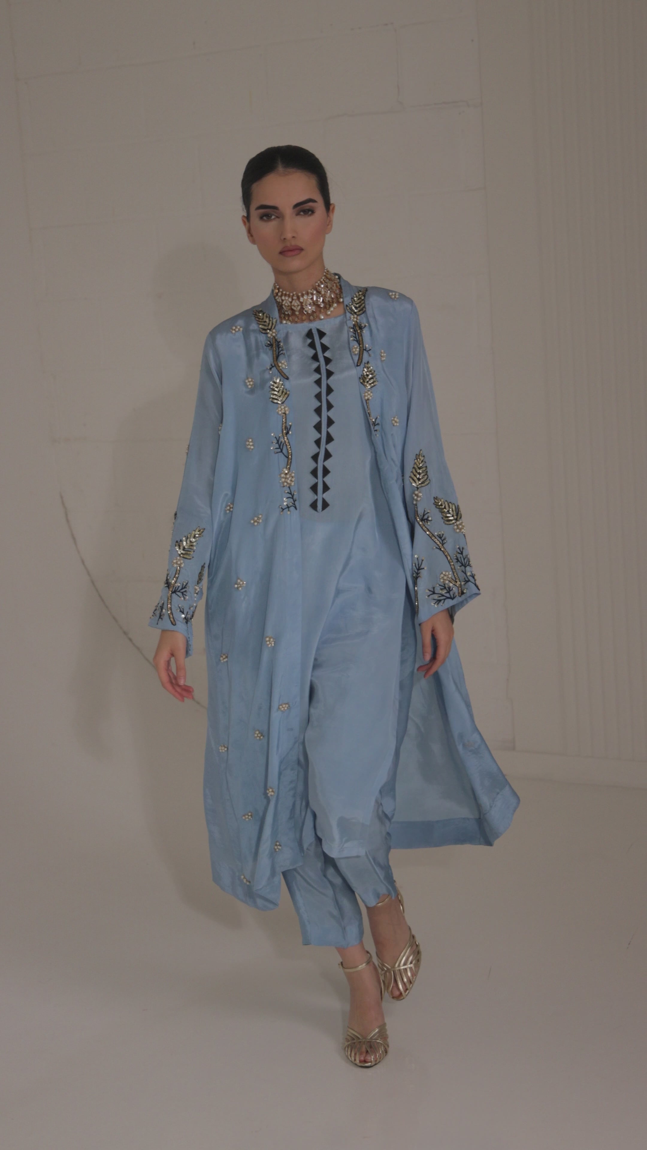 Blue Laddy Coat Suit