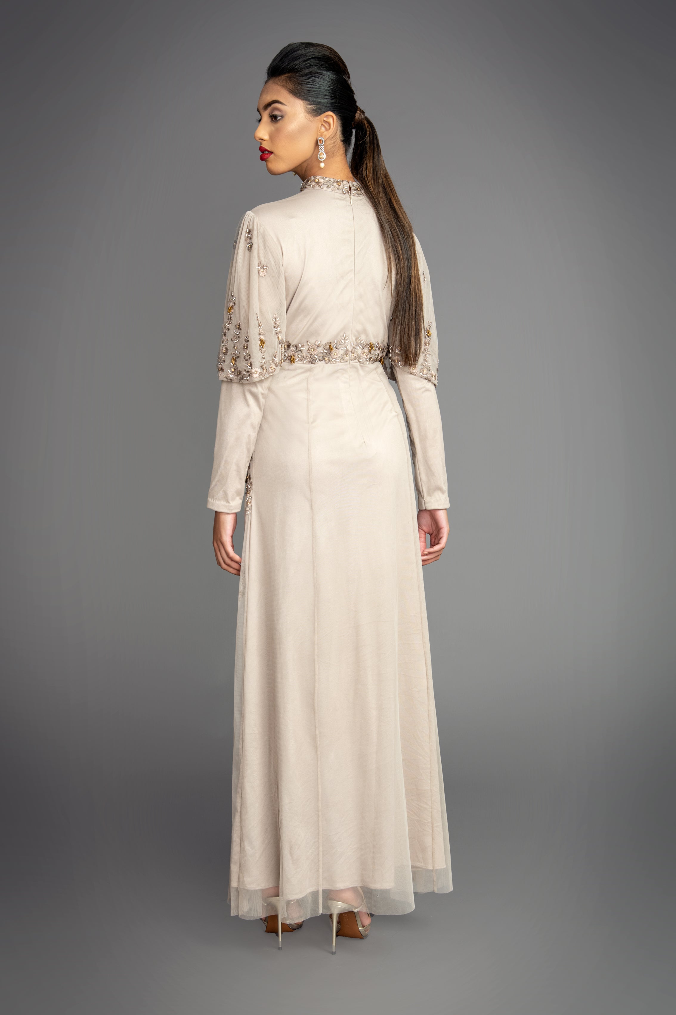 Lea Flute Sleeve Dress