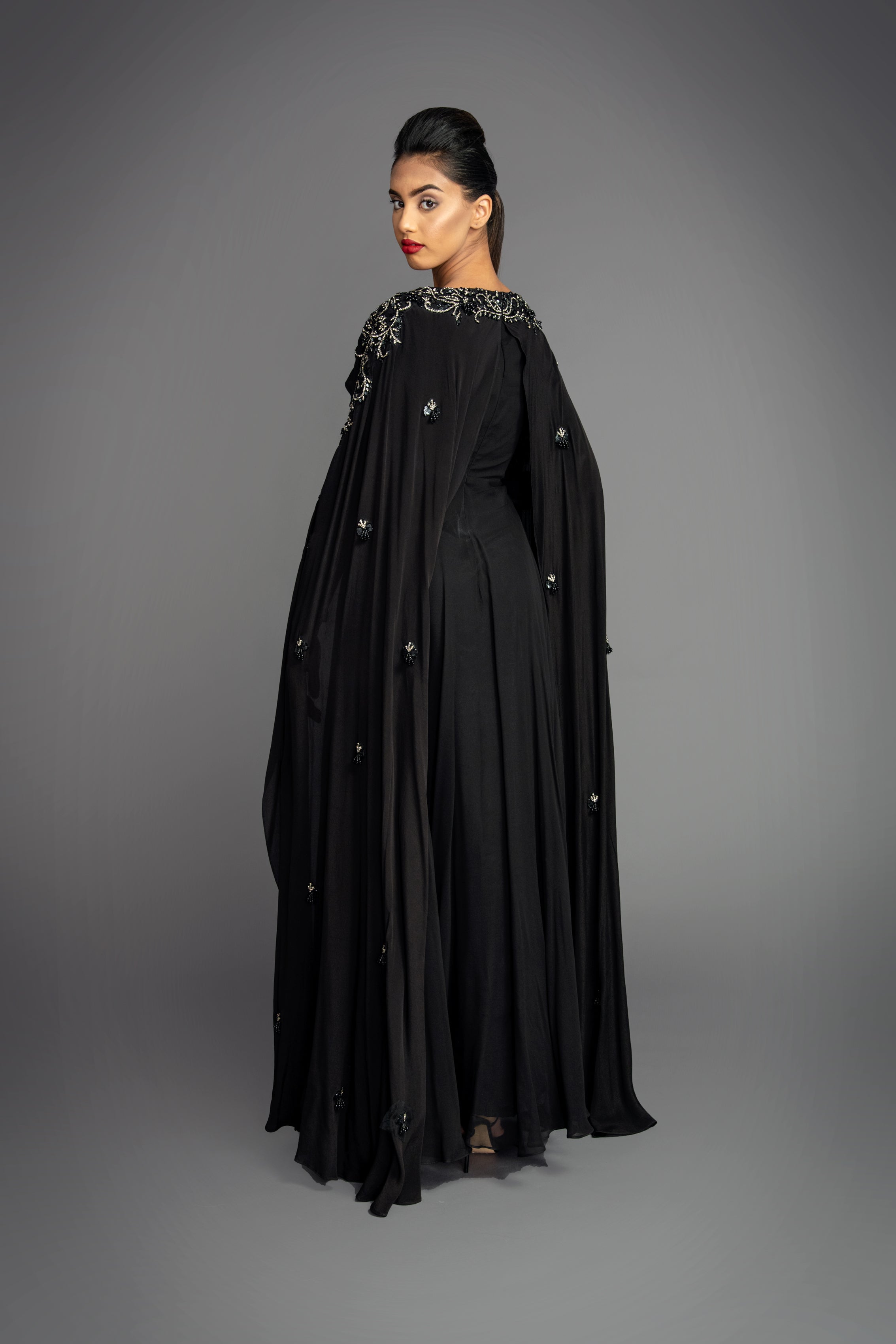 Attika Black Gown