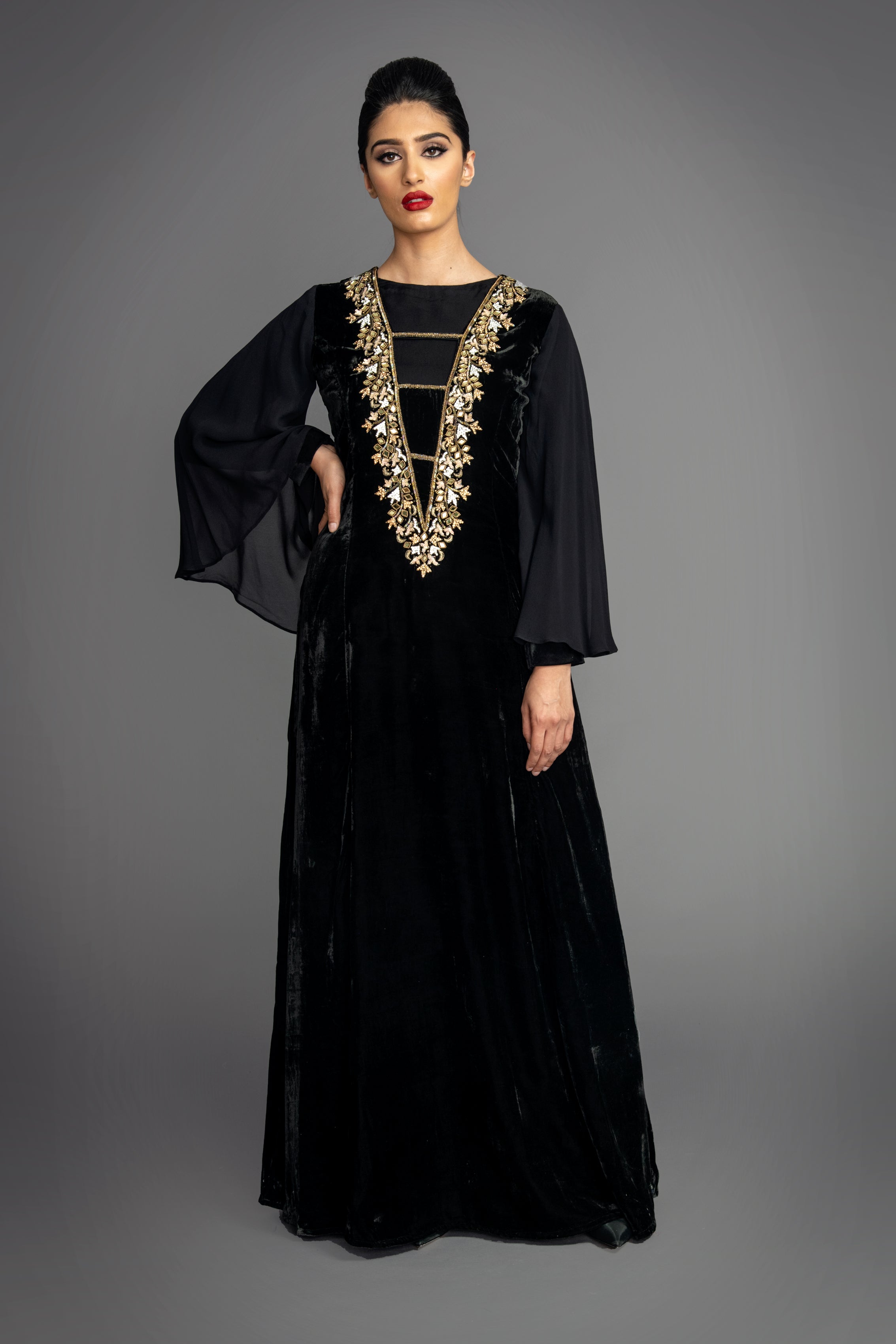 Katrina Velvet Fishtail