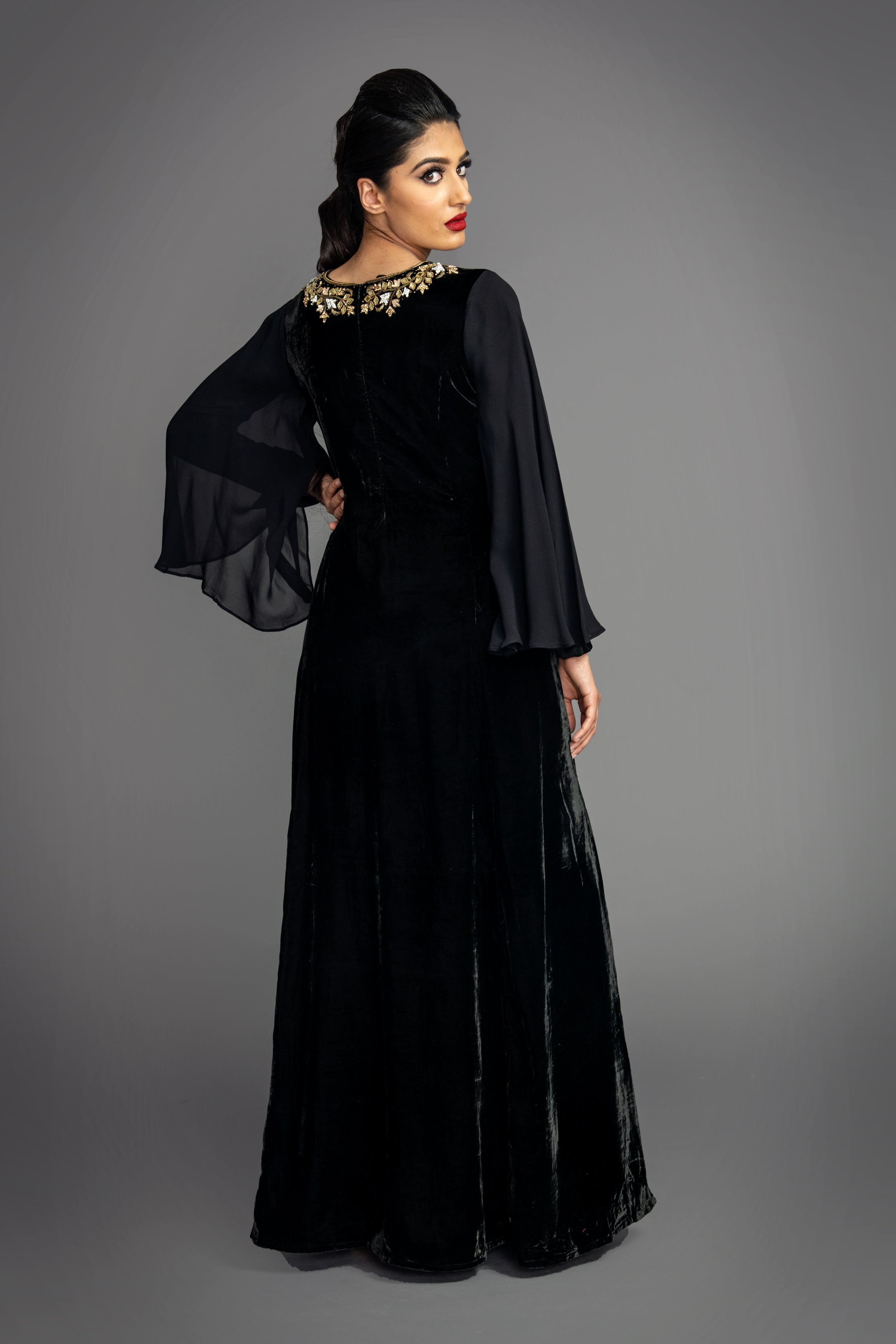 Katrina Velvet Fishtail