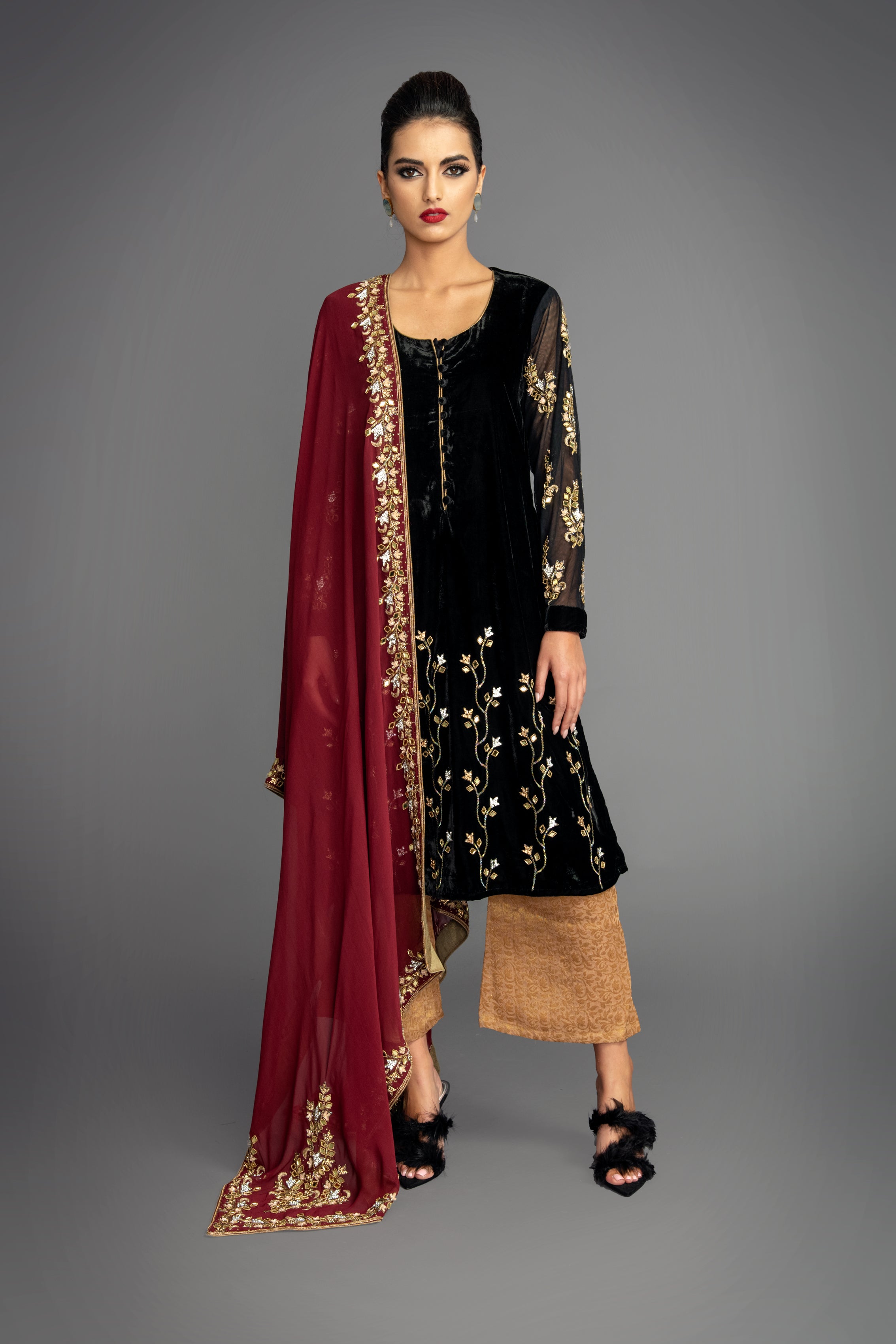 Katrina Wide Pant Suit