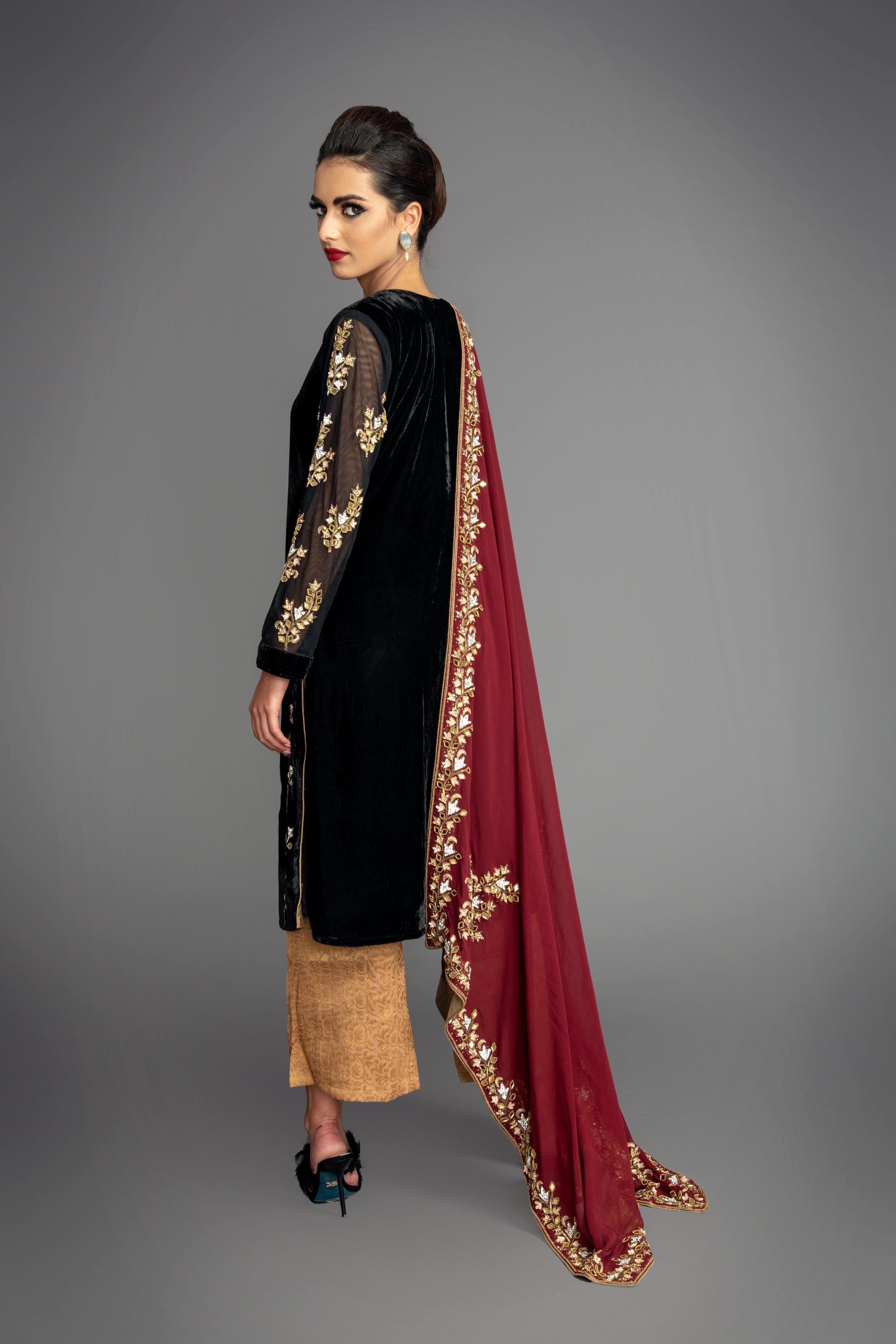 Katrina Wide Pant Suit