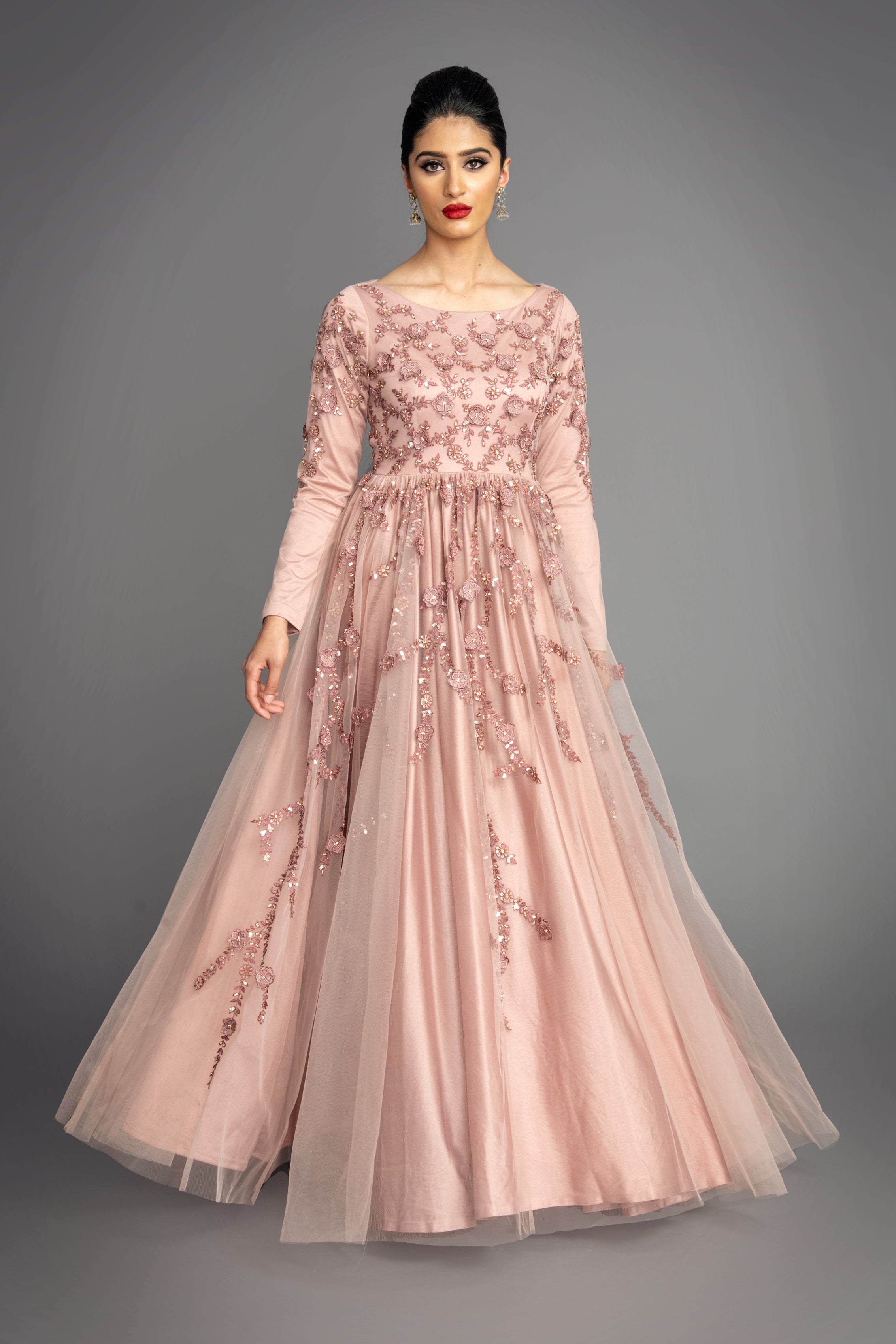 Dusty Pink 3D Flower