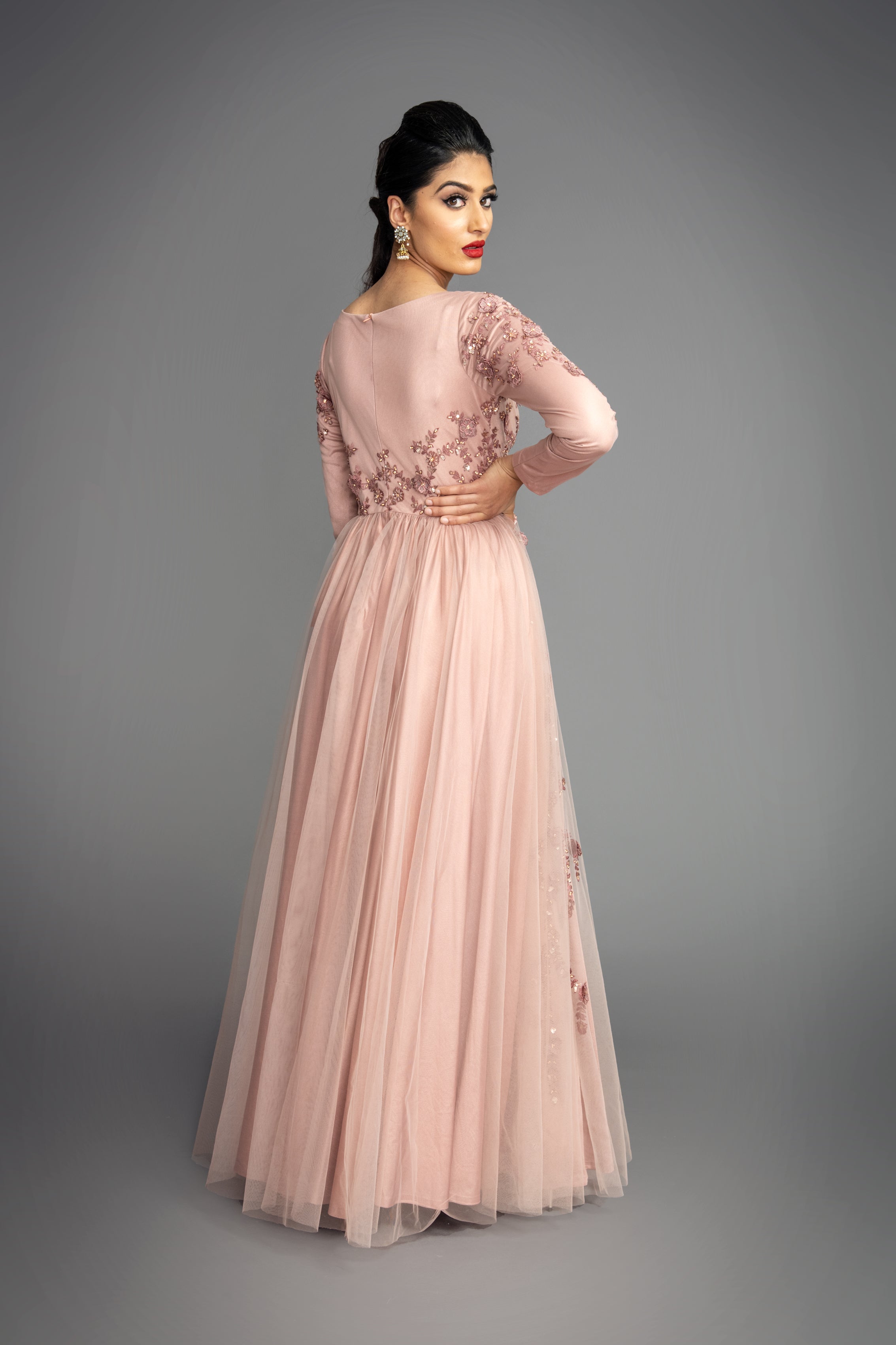 Dusty Pink 3D Flower