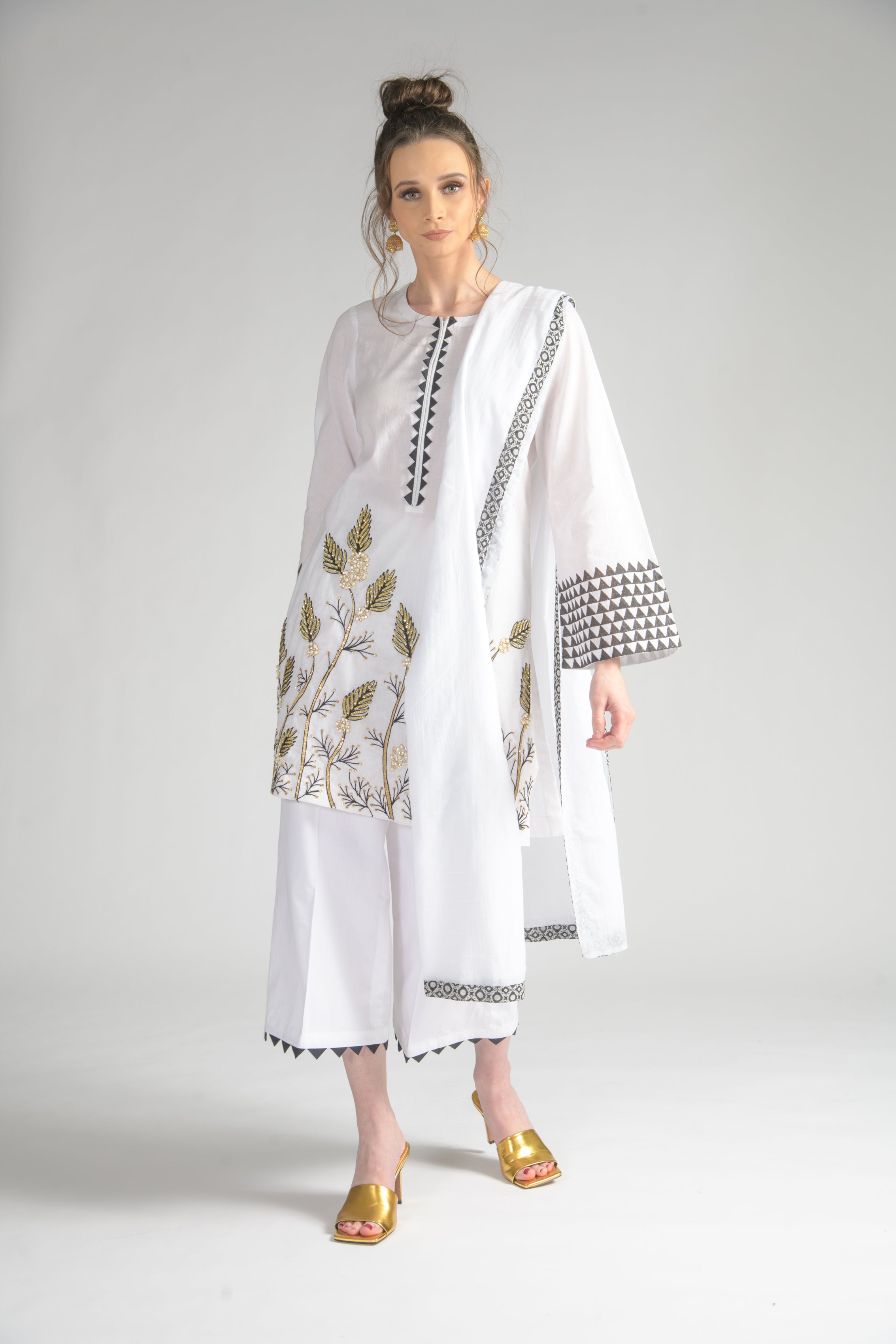 Palm Kurta Suit