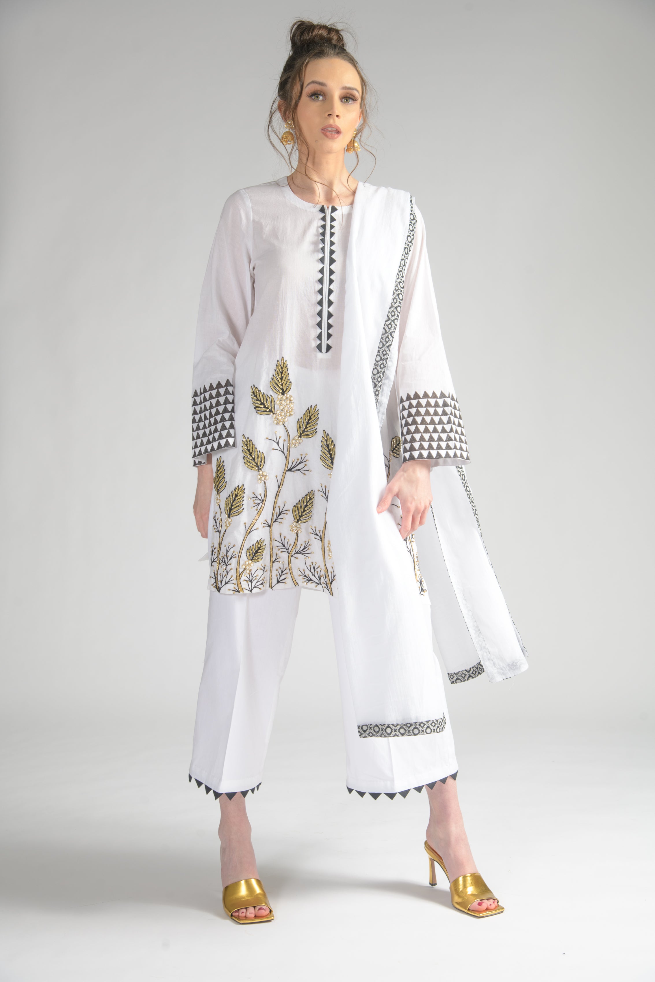 Palm Kurta Suit