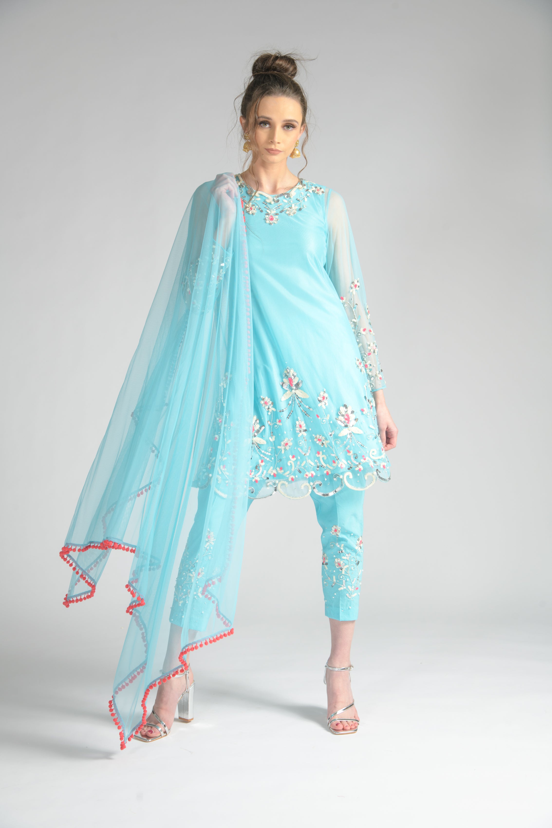 River Ice Swing Dress