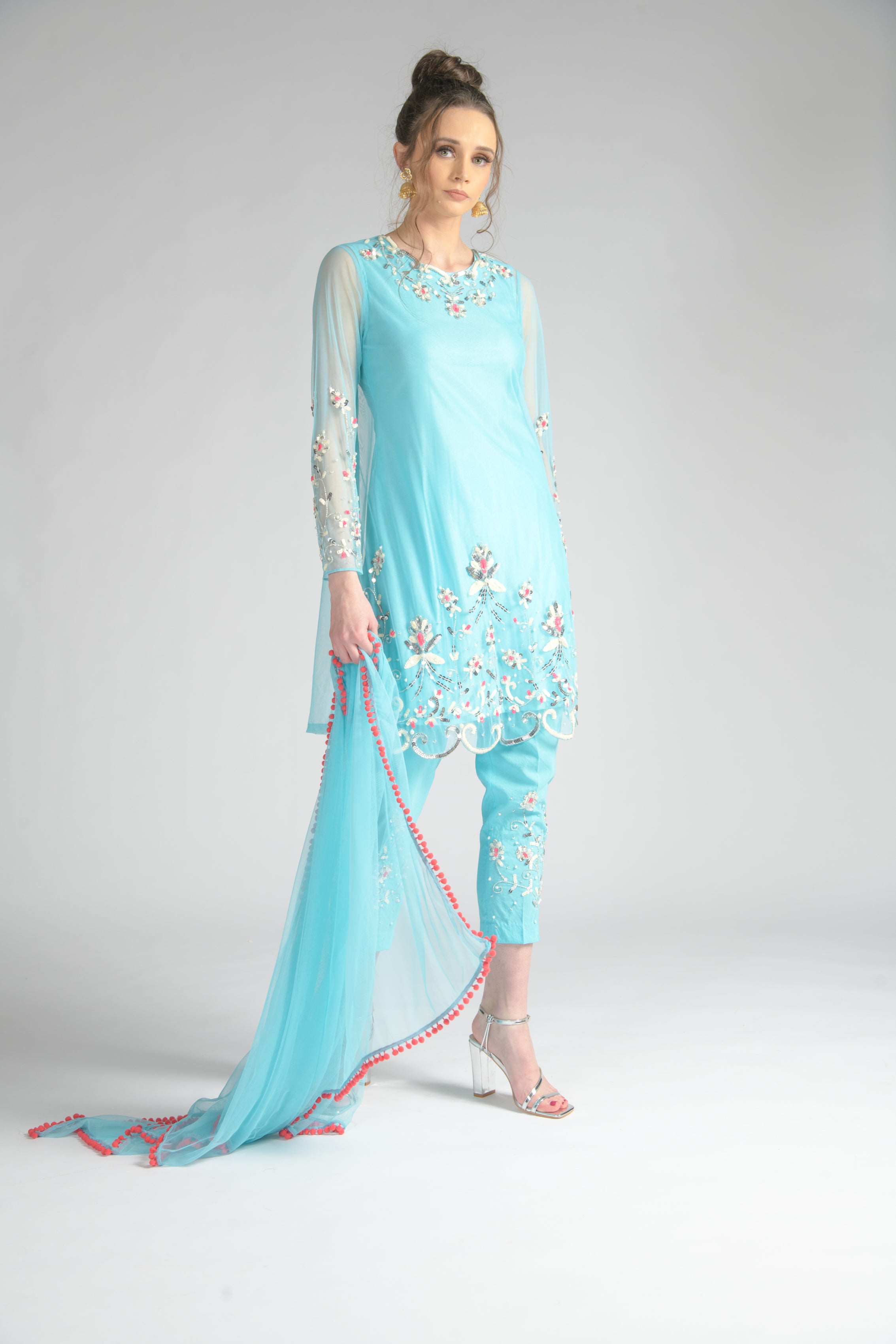 River Ice Swing Dress