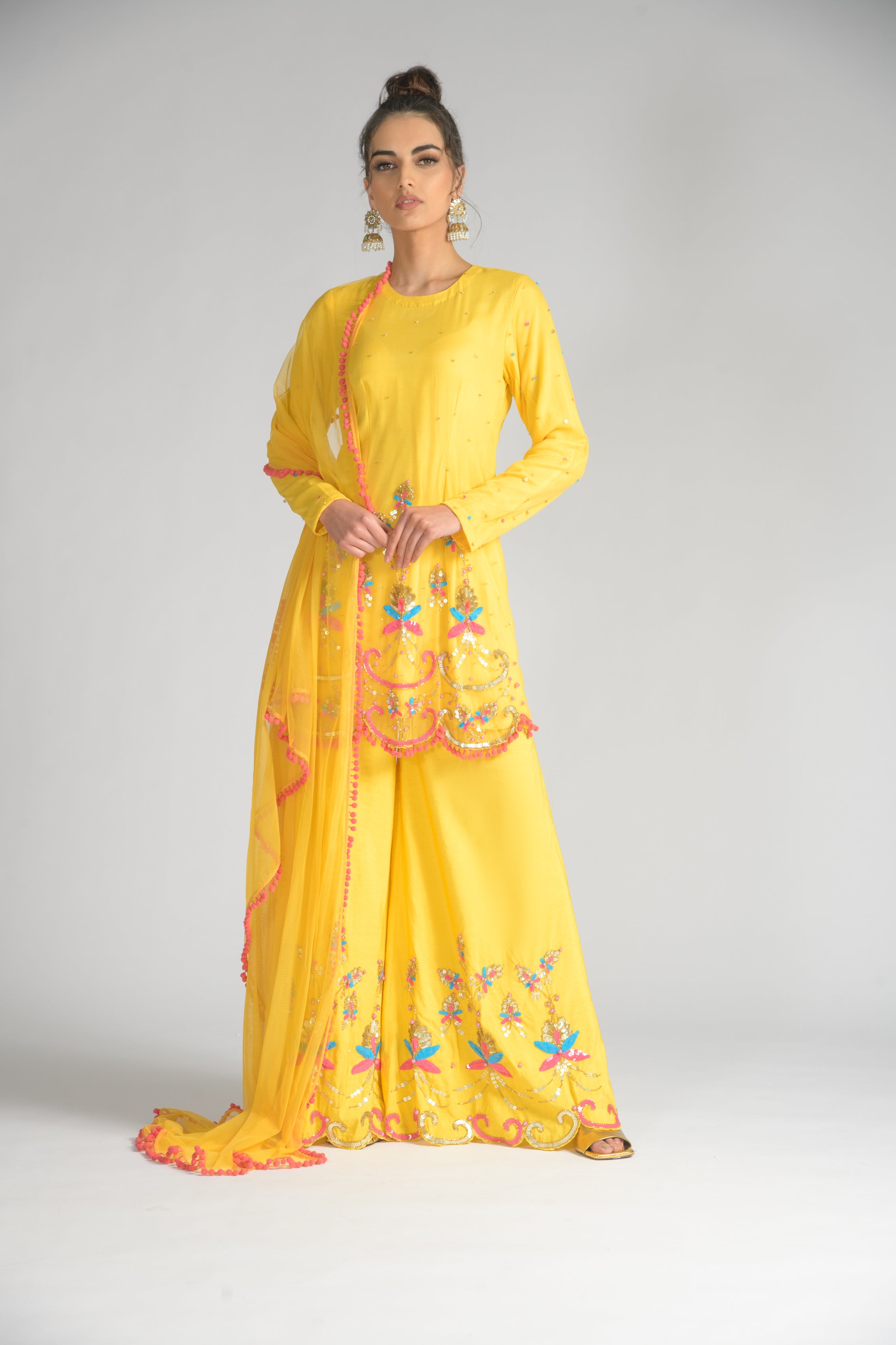River Yellow Wide Pant