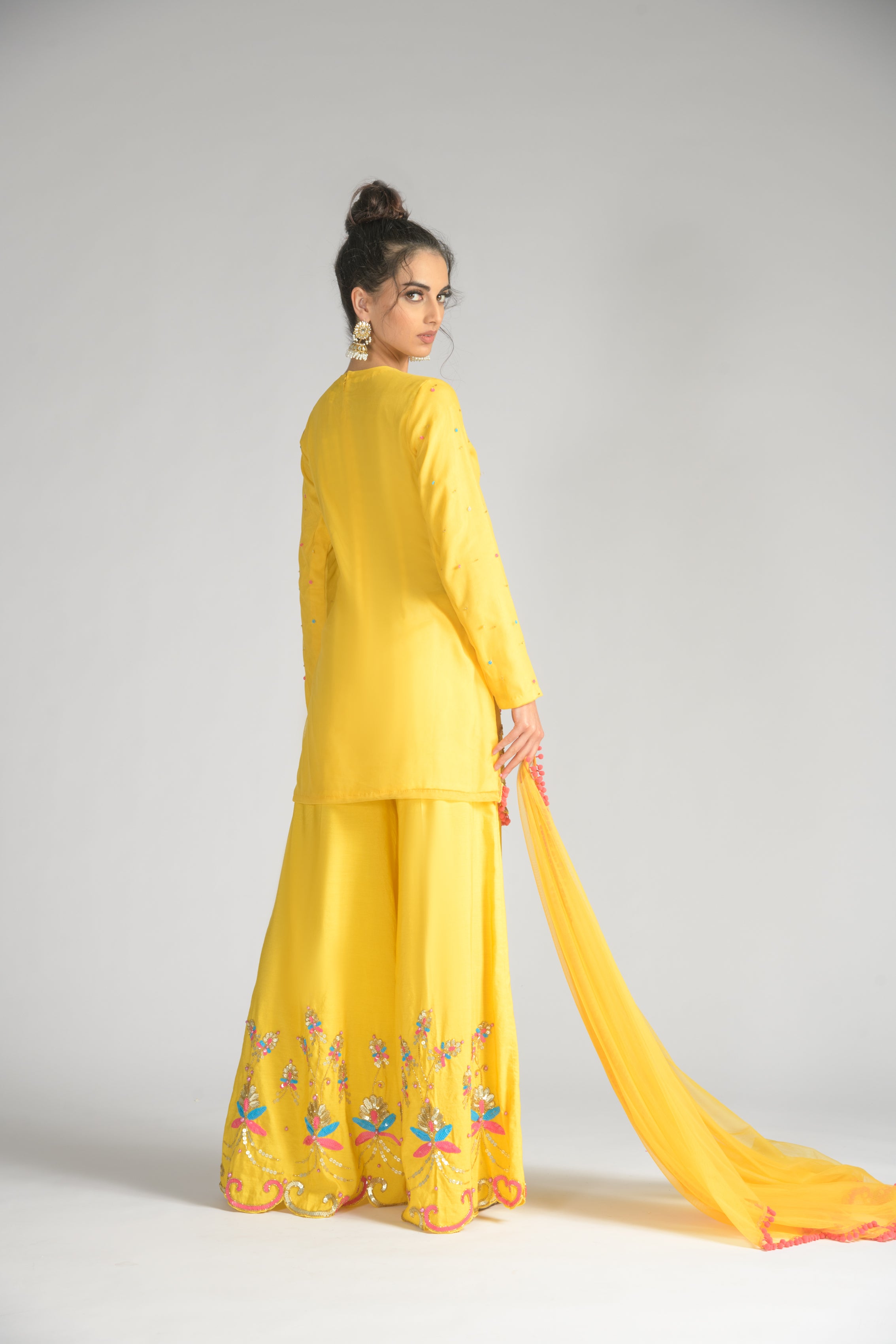 River Yellow Wide Pant