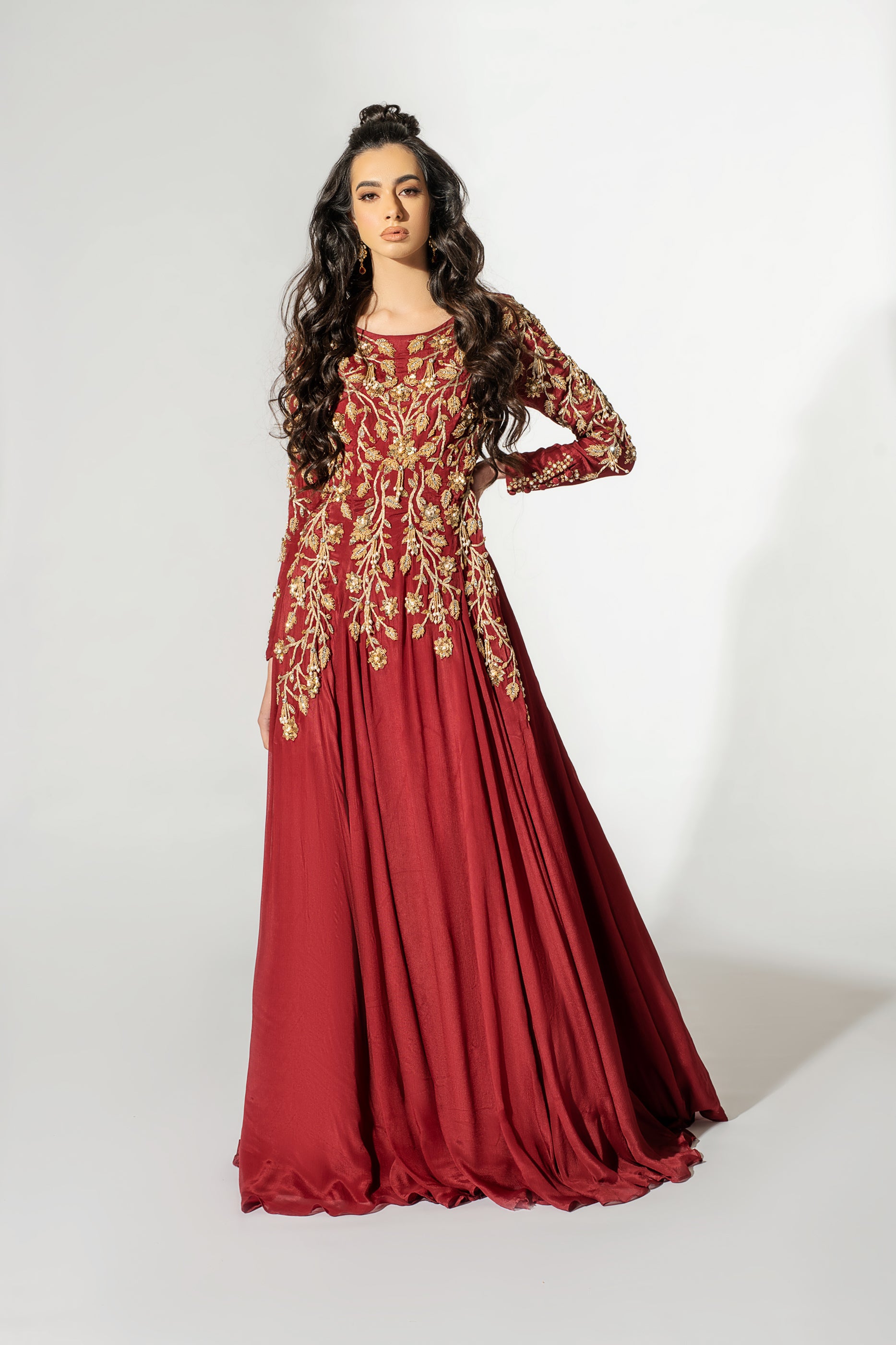 Nikita Wine Dress