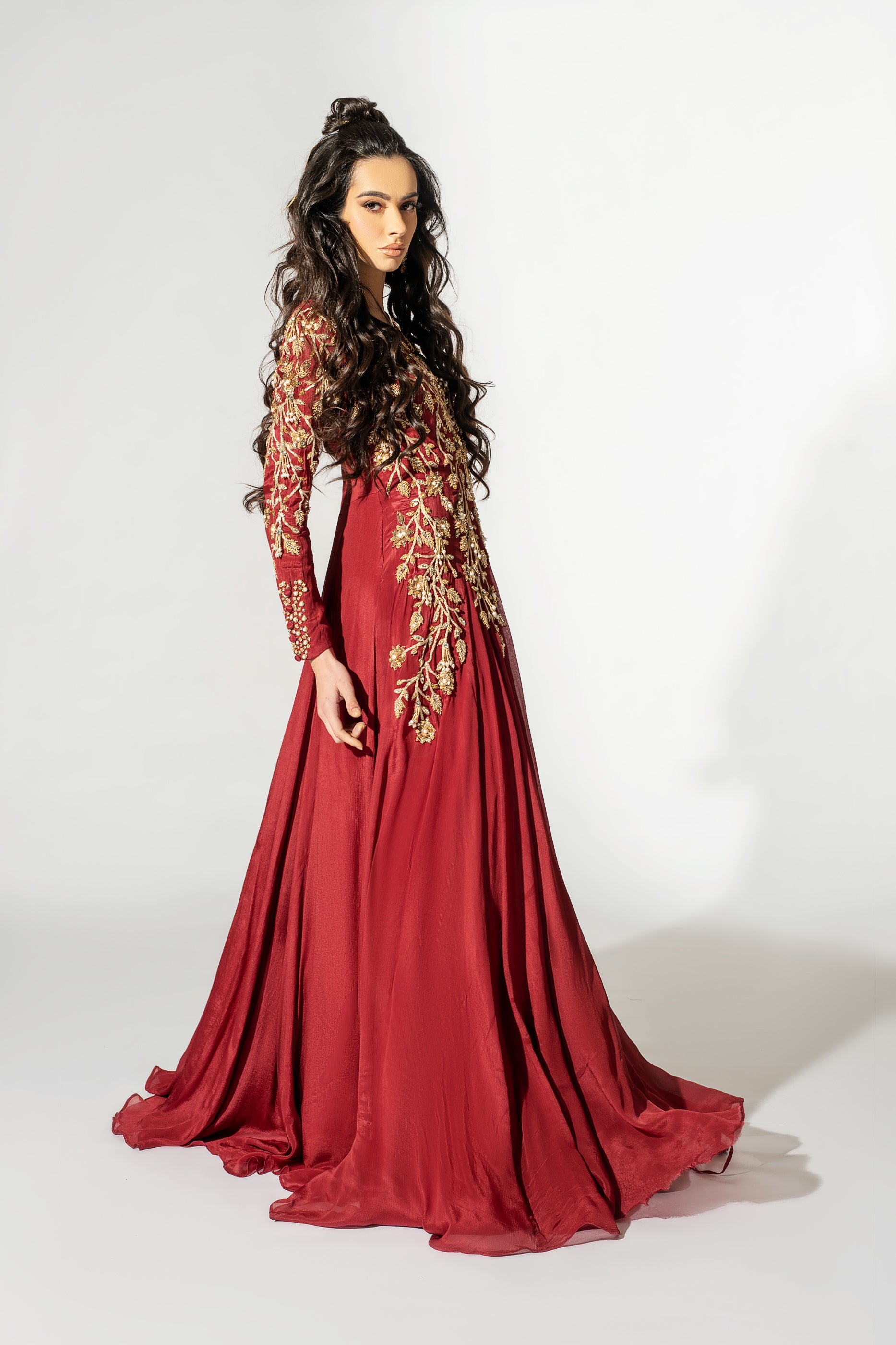 Nikita Wine Dress