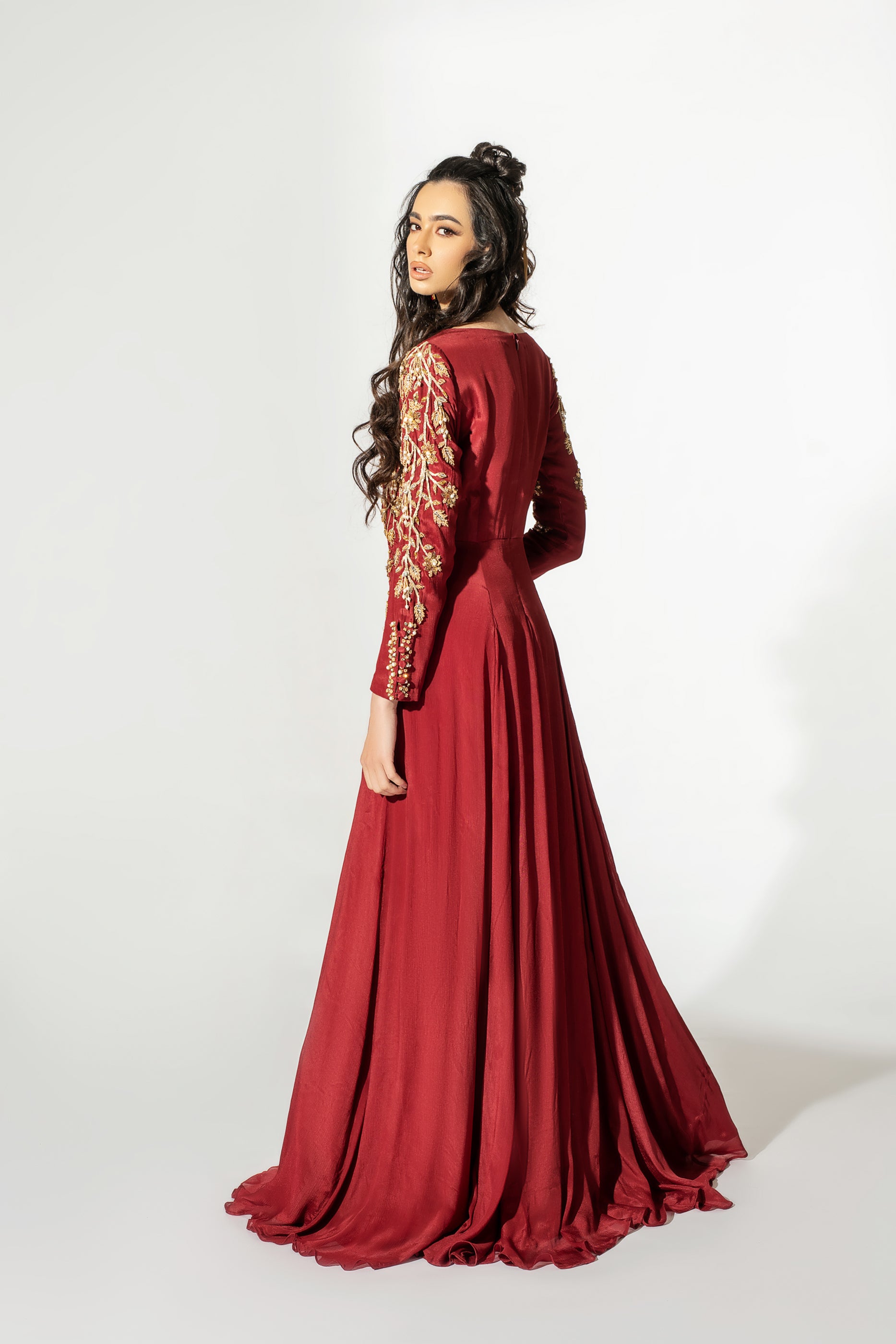 Nikita Wine Dress