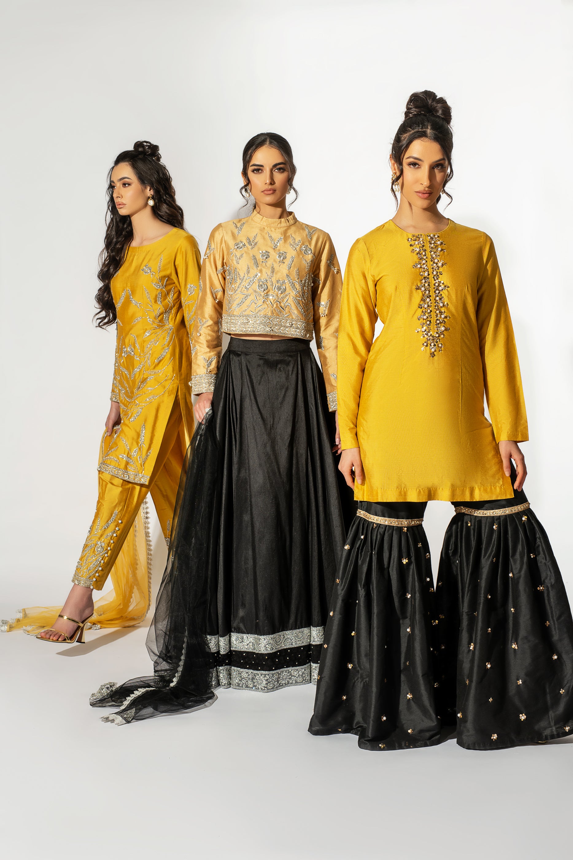 Humna Marigold Suit
