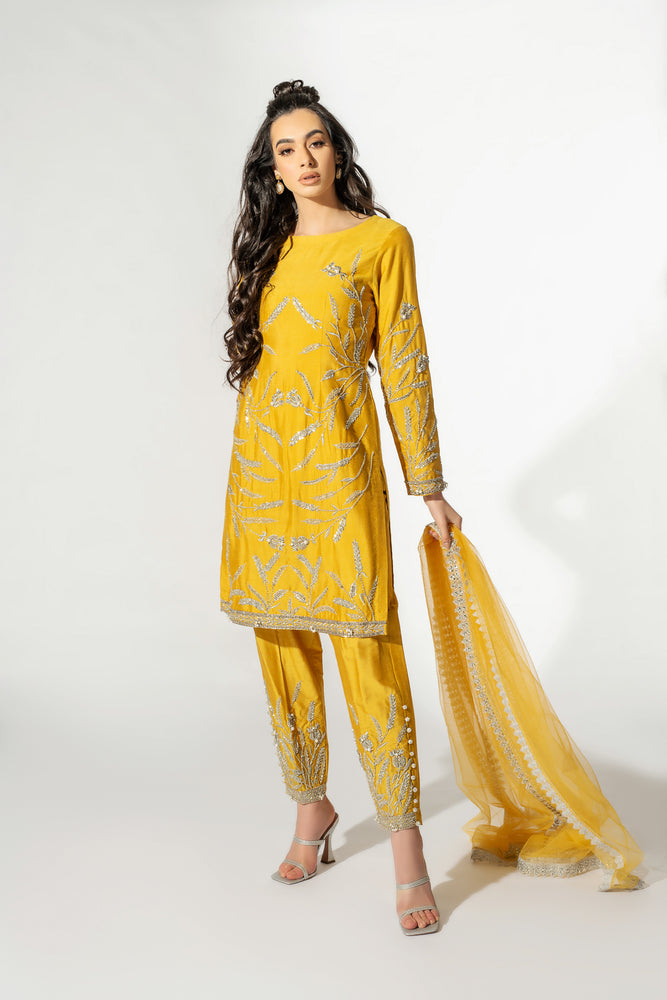 Humna Marigold Suit